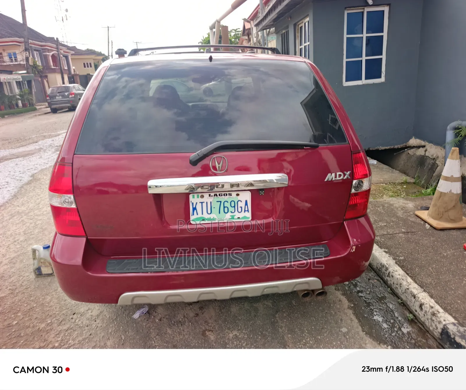 Acura MDX 3.5L 4x4 2003 Red