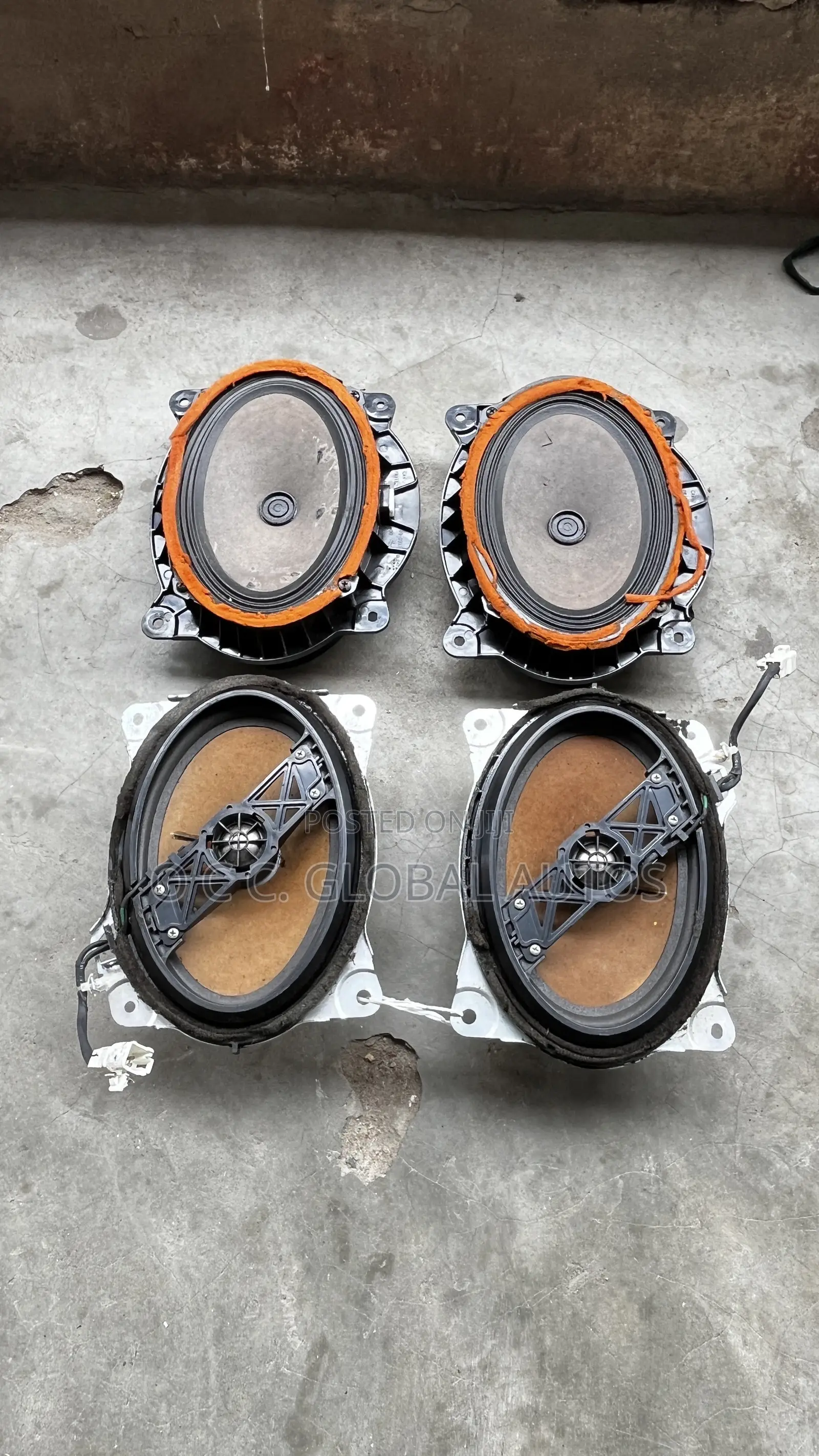 Complete Set of Front and Back Booth JBL Speakers for Toyota Camry 08