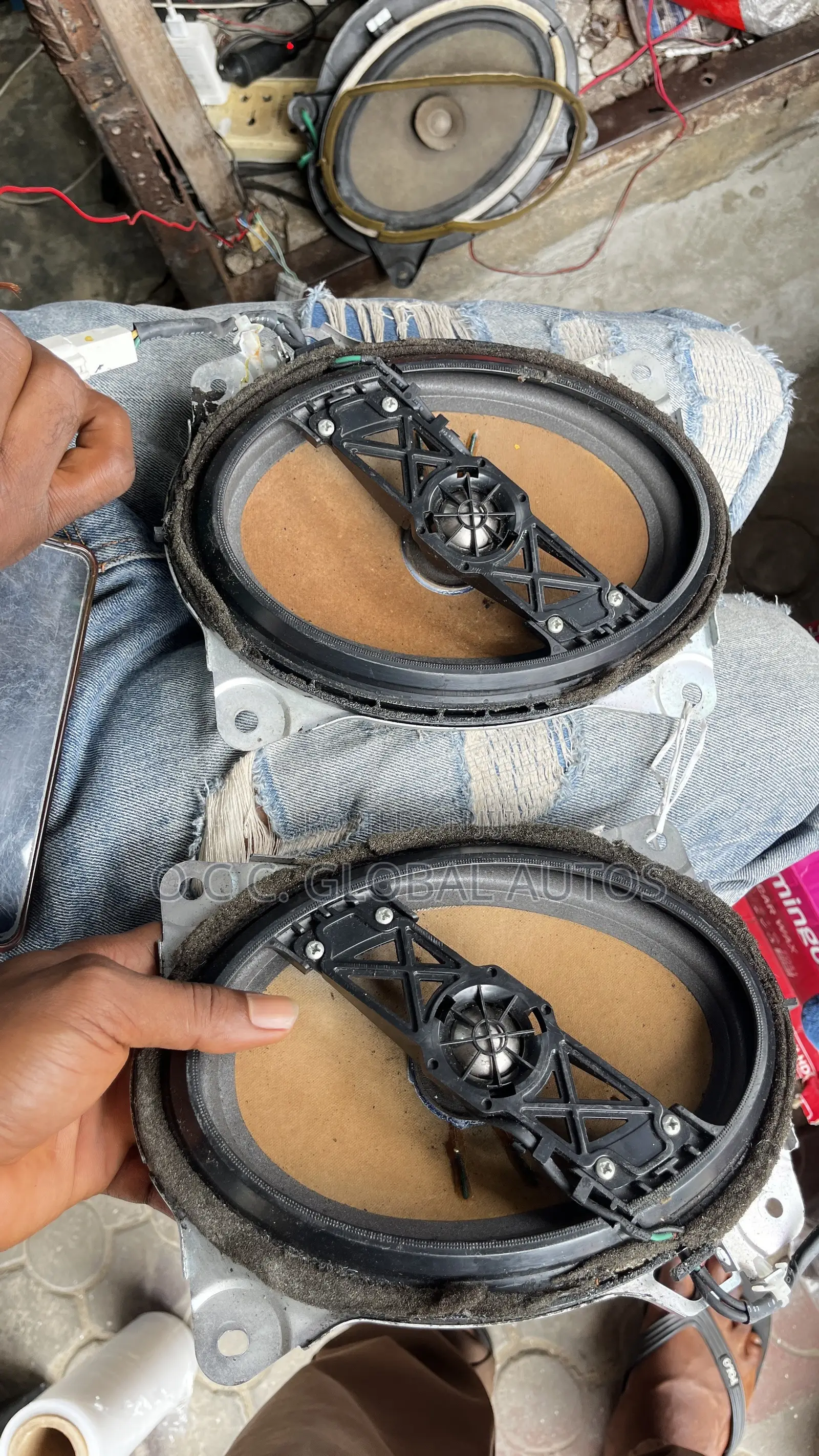 Complete Set of Front and Back Booth JBL Speakers for Toyota Camry 08
