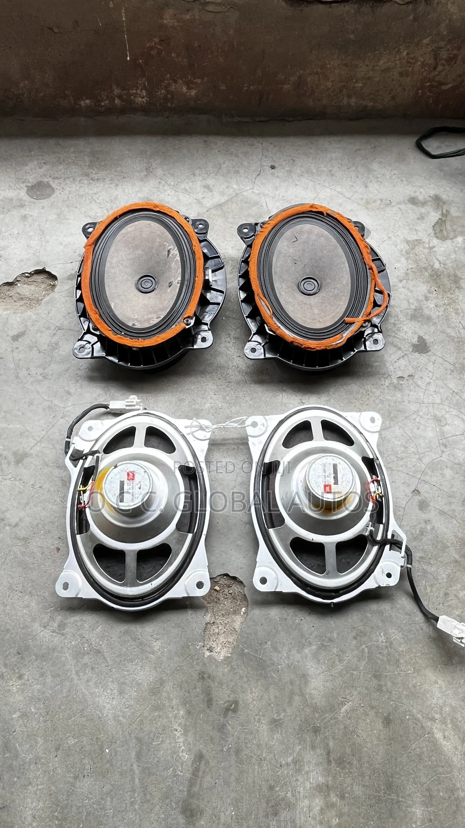 Complete Set of Front and Back Booth JBL Speakers for Toyota Camry 08