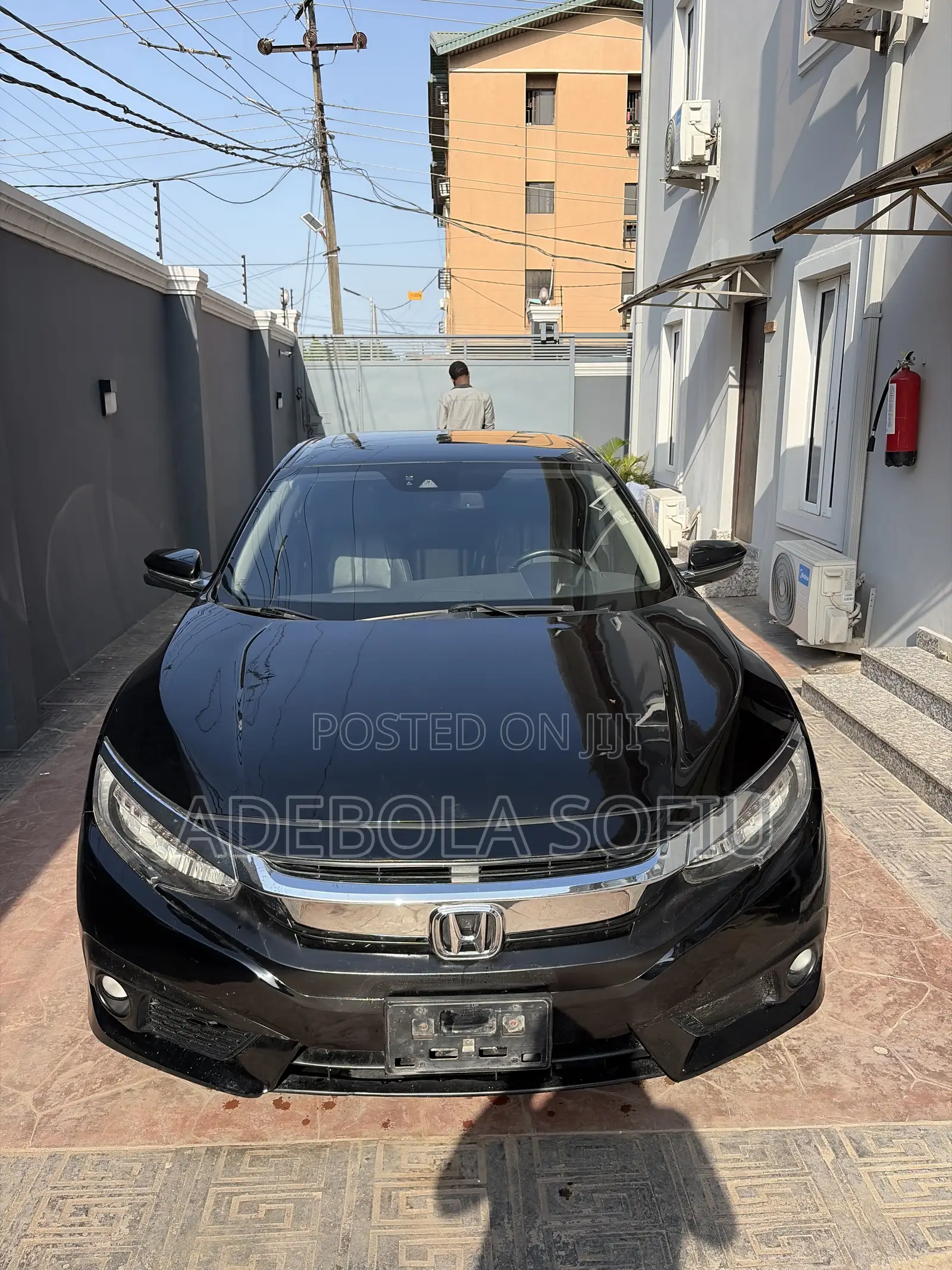 Honda Civic EX 4dr Sedan (2.0L 4cyl) 2017 Black