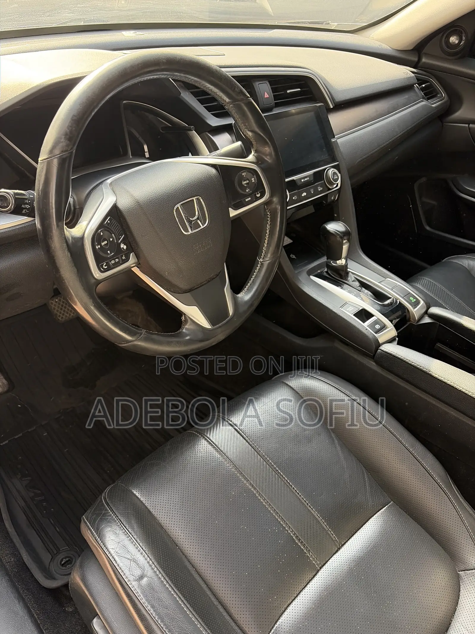Honda Civic EX 4dr Sedan (2.0L 4cyl) 2017 Black