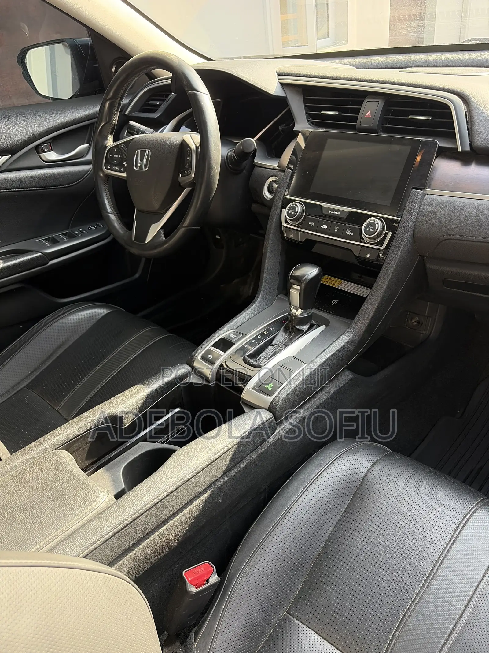 Honda Civic EX 4dr Sedan (2.0L 4cyl) 2017 Black