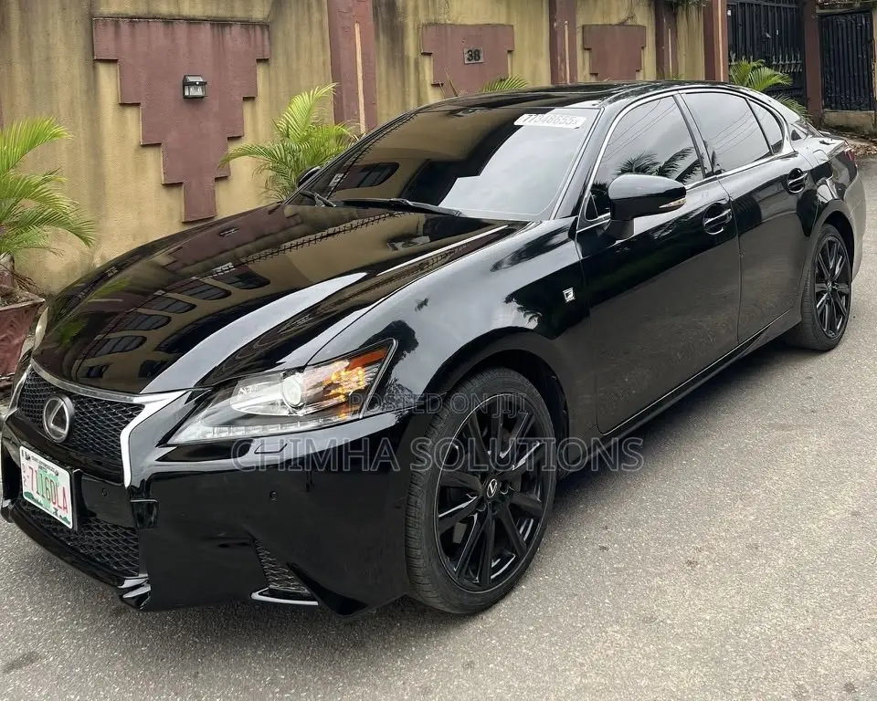 Lexus GS F 2015 Black