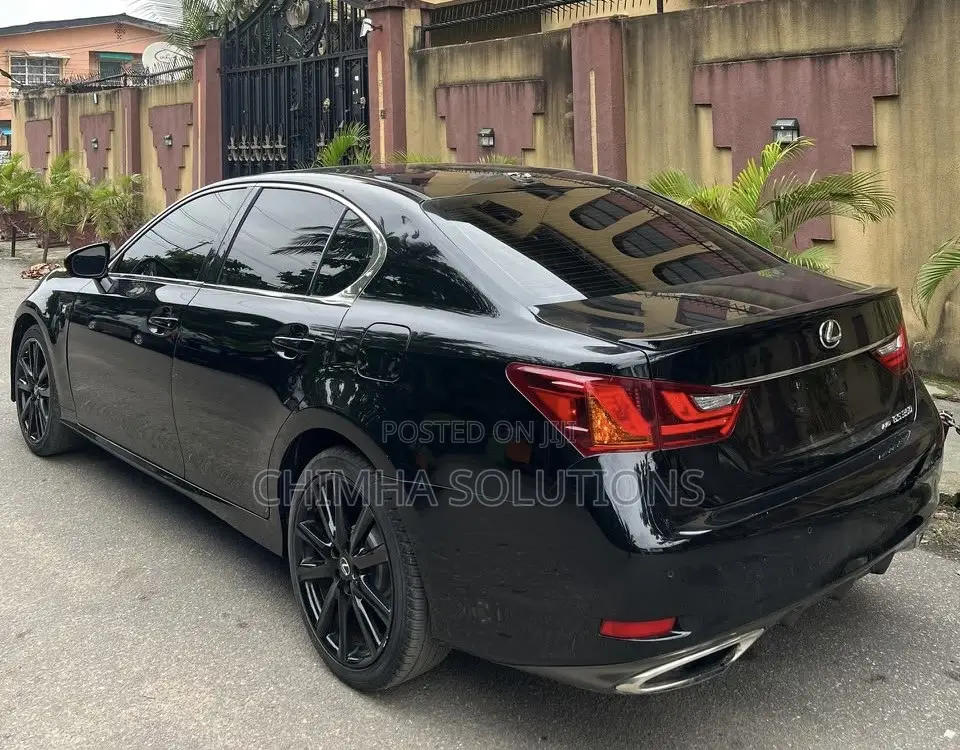 Lexus GS F 2015 Black