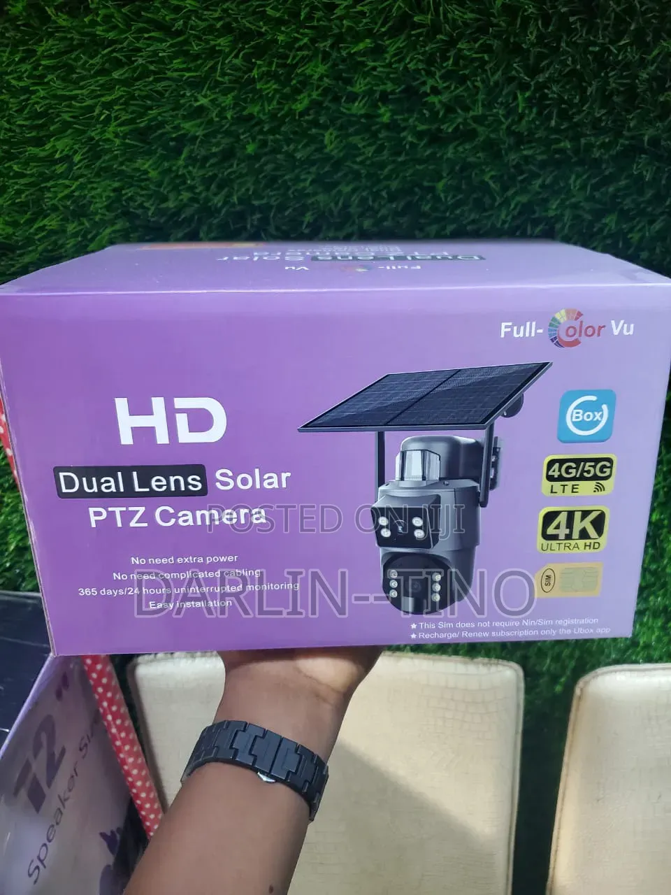 Dual Lens Solar PTZ Camera