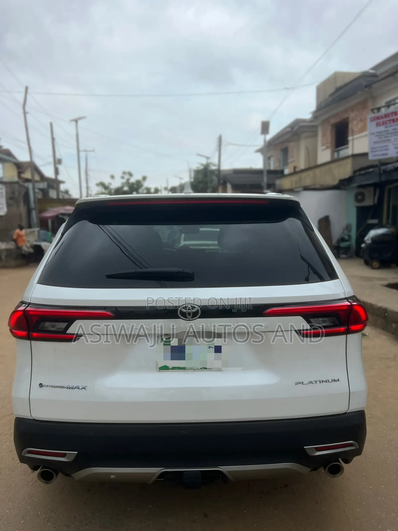 Toyota Highlander Platinum AWD 2026 White