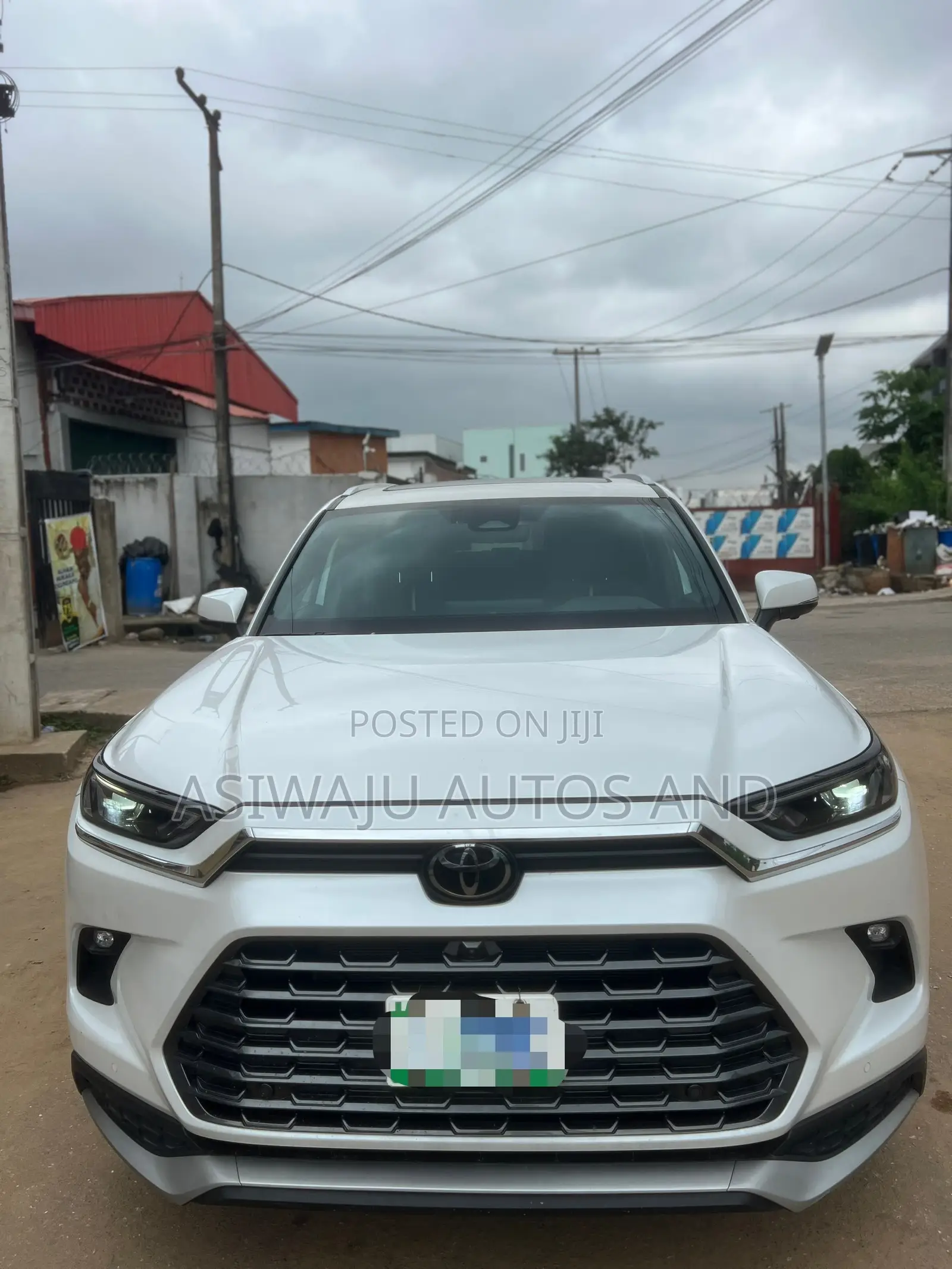 Toyota Highlander Platinum AWD 2026 White