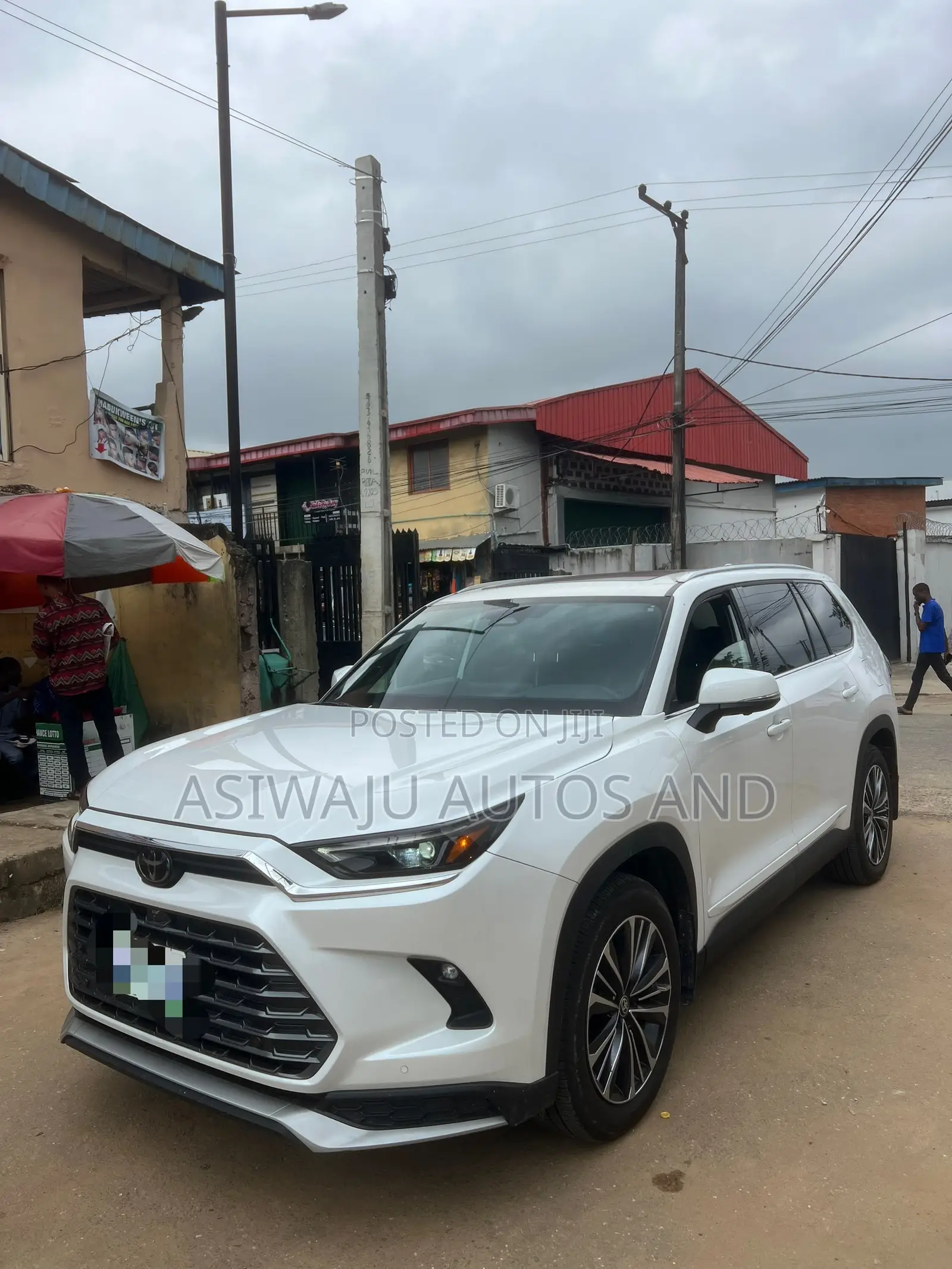 Toyota Highlander Platinum AWD 2026 White