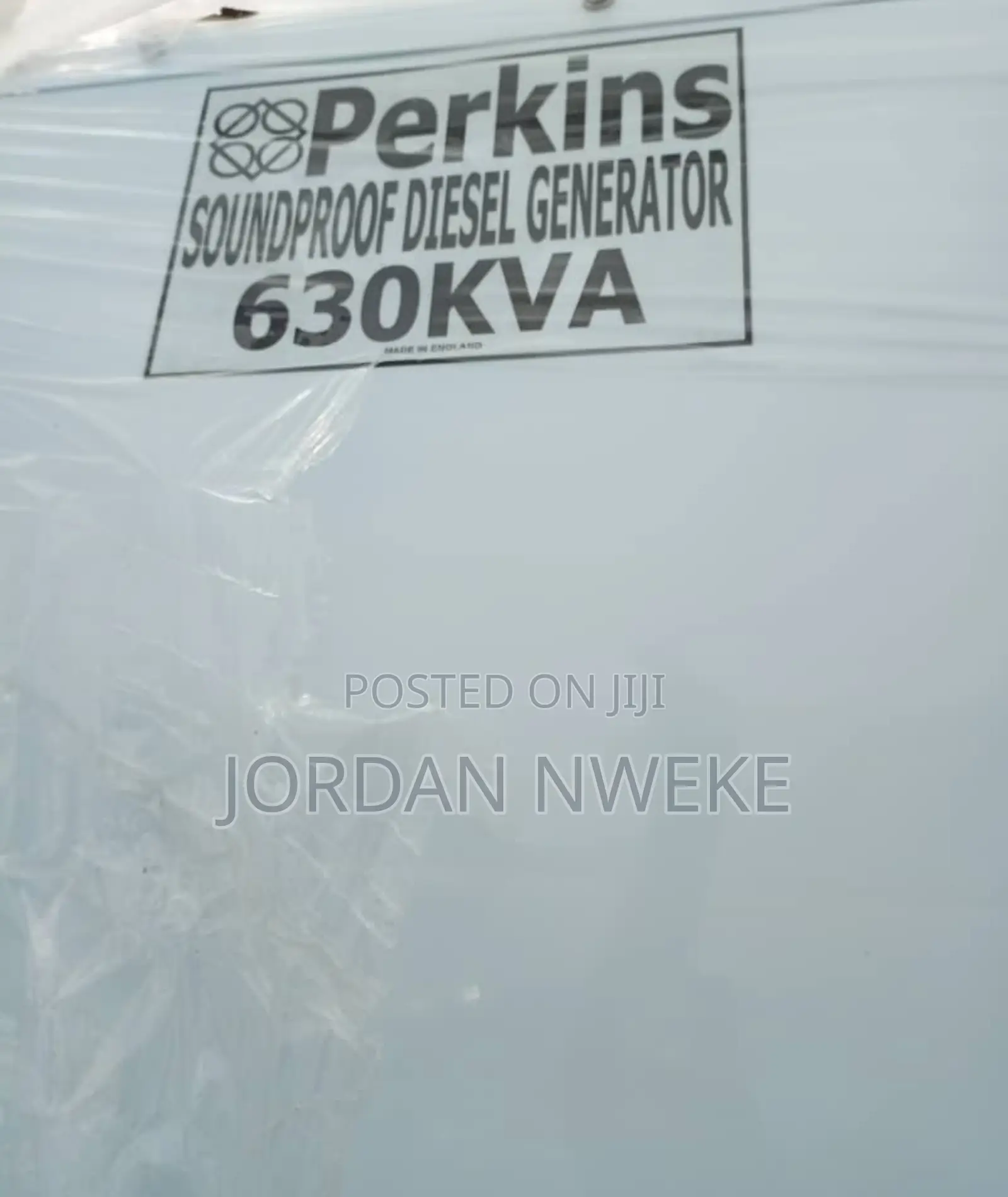 Quality SP [630kva] Perkins Soundproof Diesel Generator With Turbo