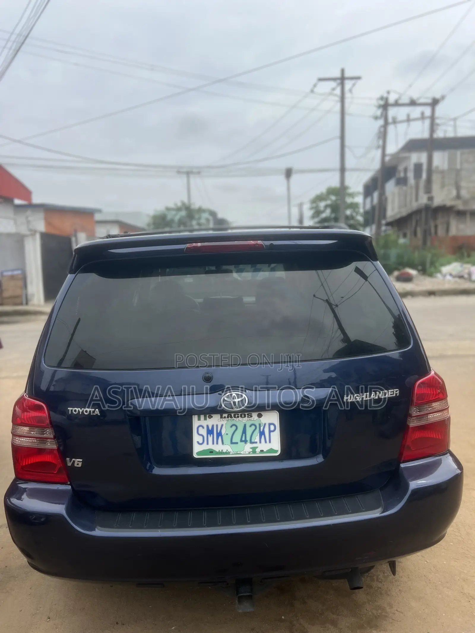 Toyota Highlander 2004 Blue