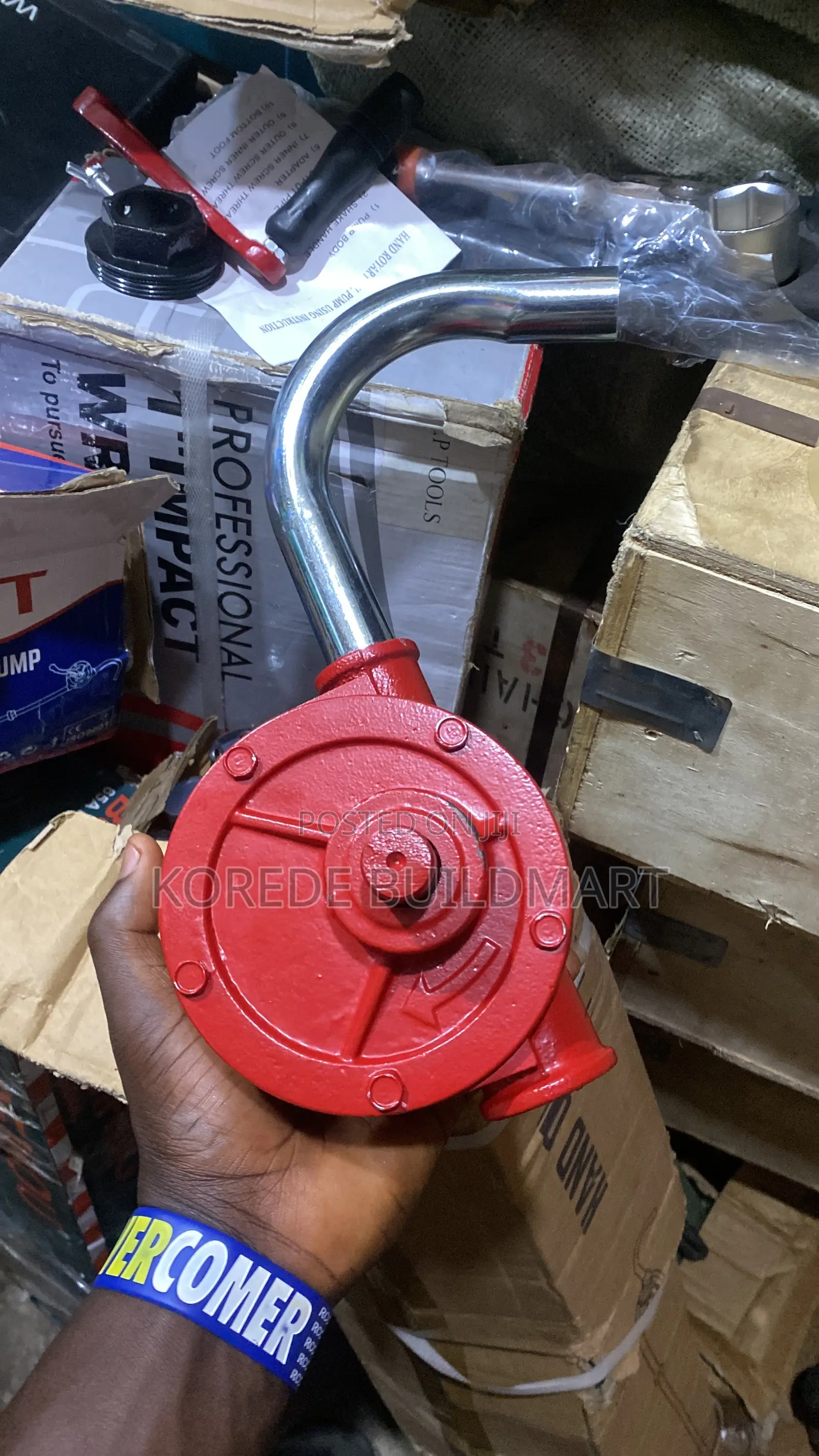 1" X 1" Manual Rotary Oil Pump Heavy Duty Fuel Transfer