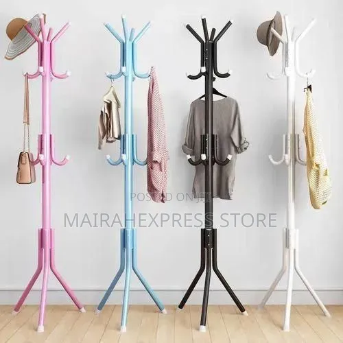 Metal Coat Rack and Bag Hanger T. S