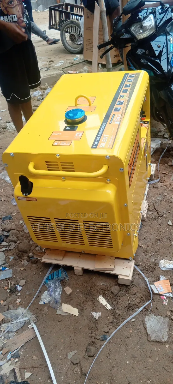 Maxmech Diesel Generator 12 kVA 100% Copper Coil Model 7000 SE