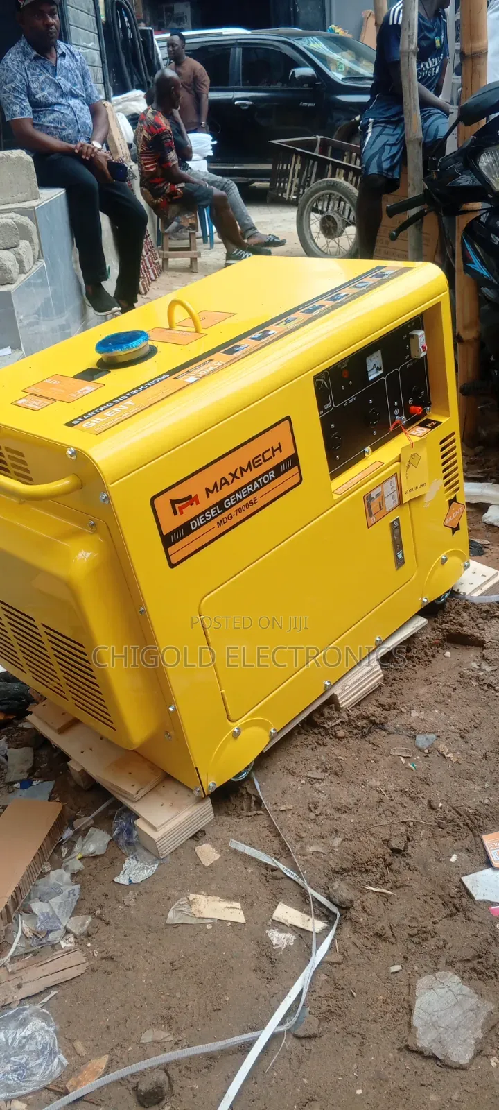 Maxmech Diesel Generator 12 kVA 100% Copper Coil Model 7000 SE