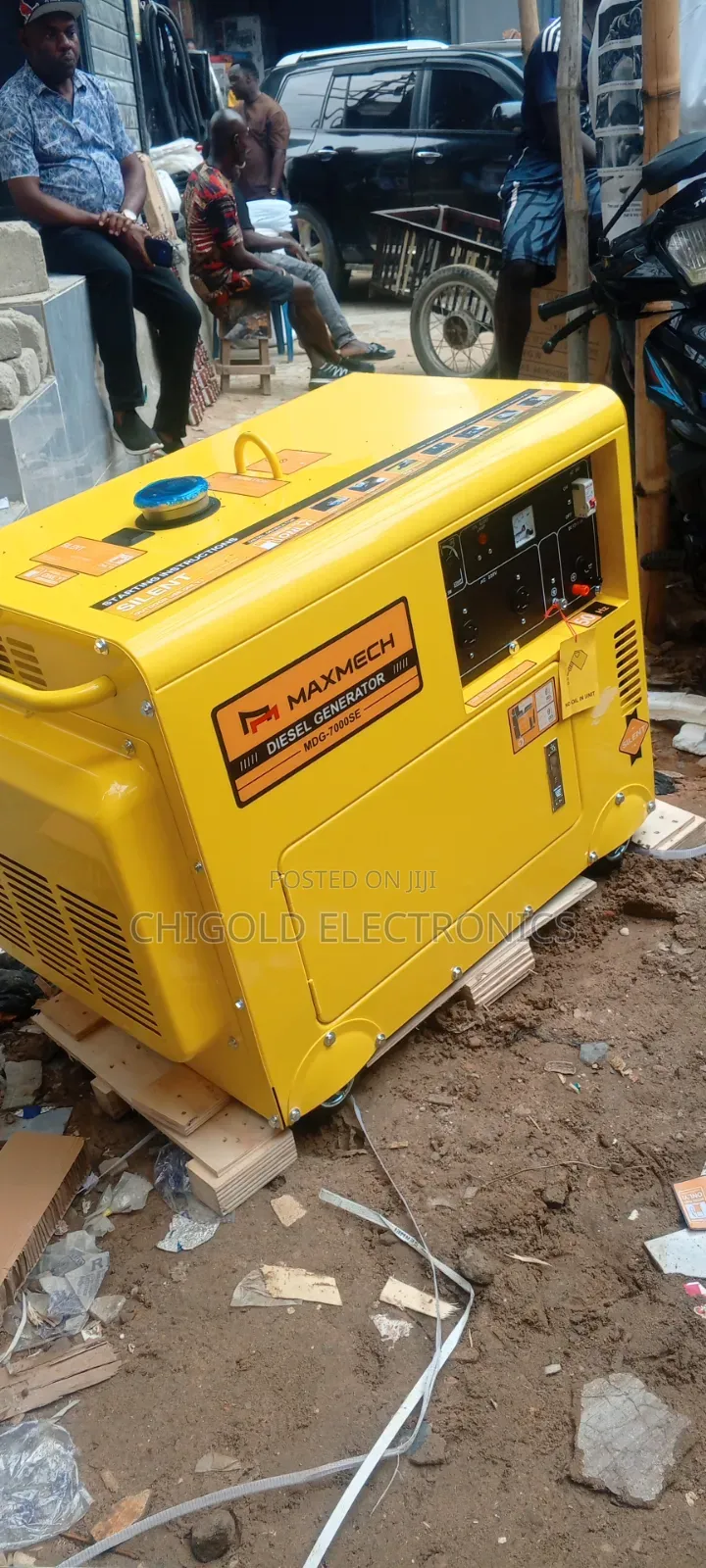 Maxmech Diesel Generator 12 kVA 100% Copper Coin Model 7000 SE