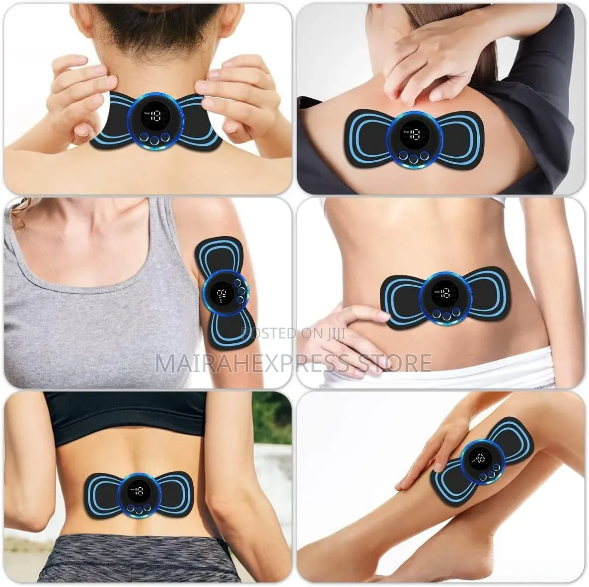Portable Butterfly Design Mini Electric Neck Massager