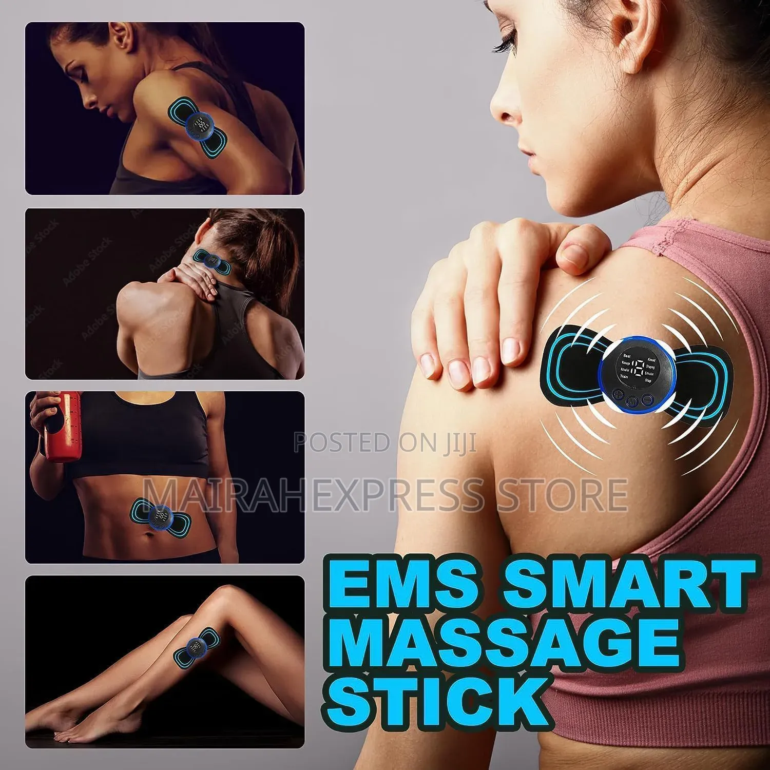 Portable Butterfly Design Mini Electric Neck Massager