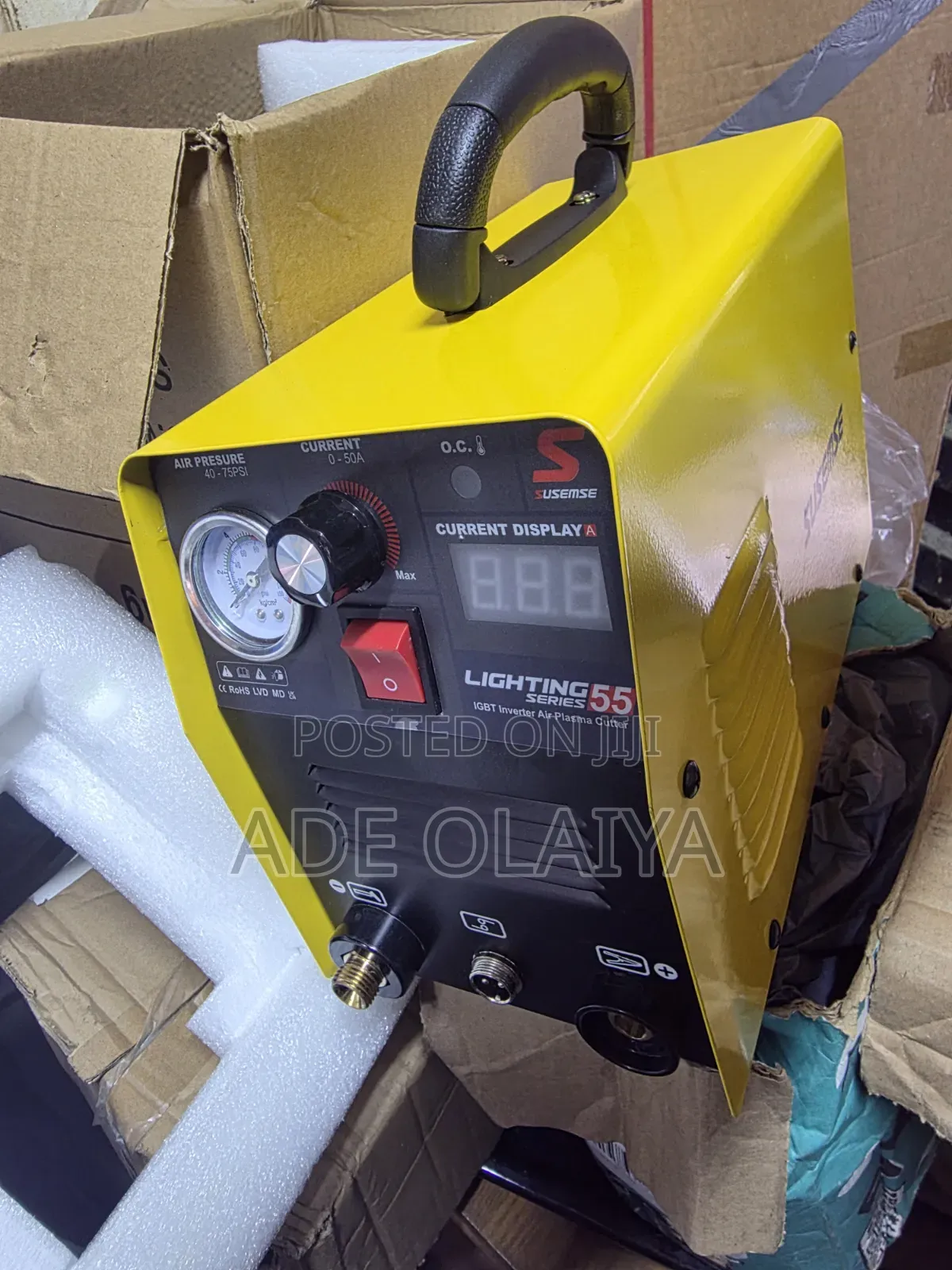 Susemse 50A IGBT Inverter Air Plasma Cutter (Lighting 55 Series)