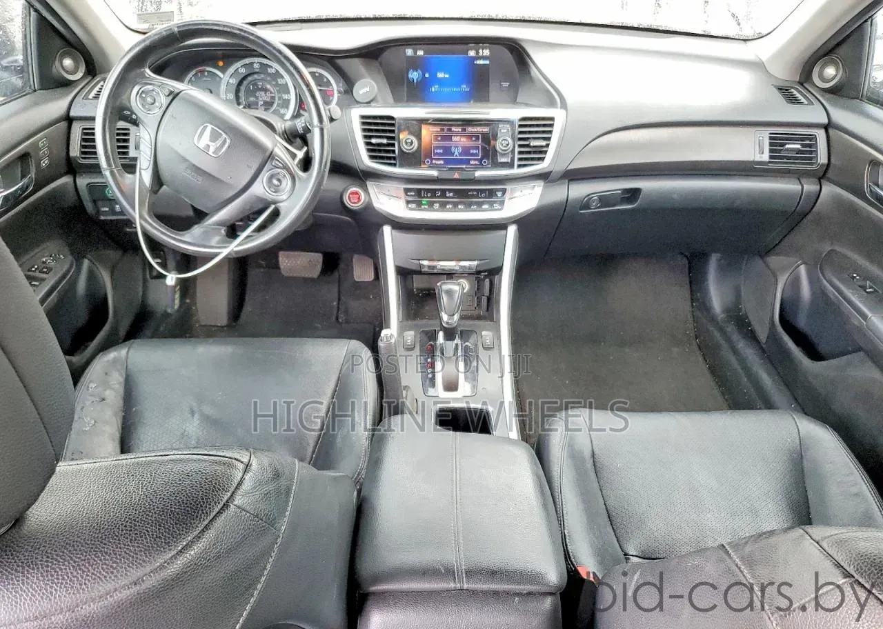 Honda Accord EX-L V-6 4dr Sedan w/Navigation (3.5L 6cyl 6A) 2014 Black