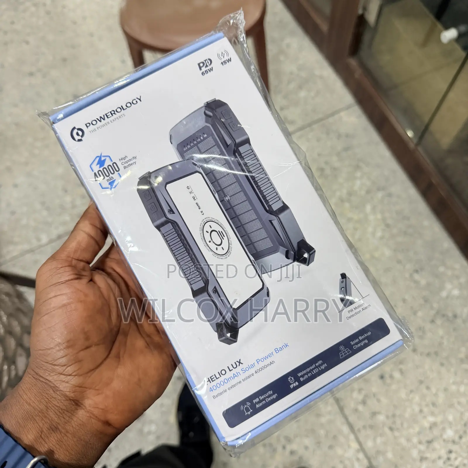 Powerology HELIO LUX 40000mAh Solar Power Bank