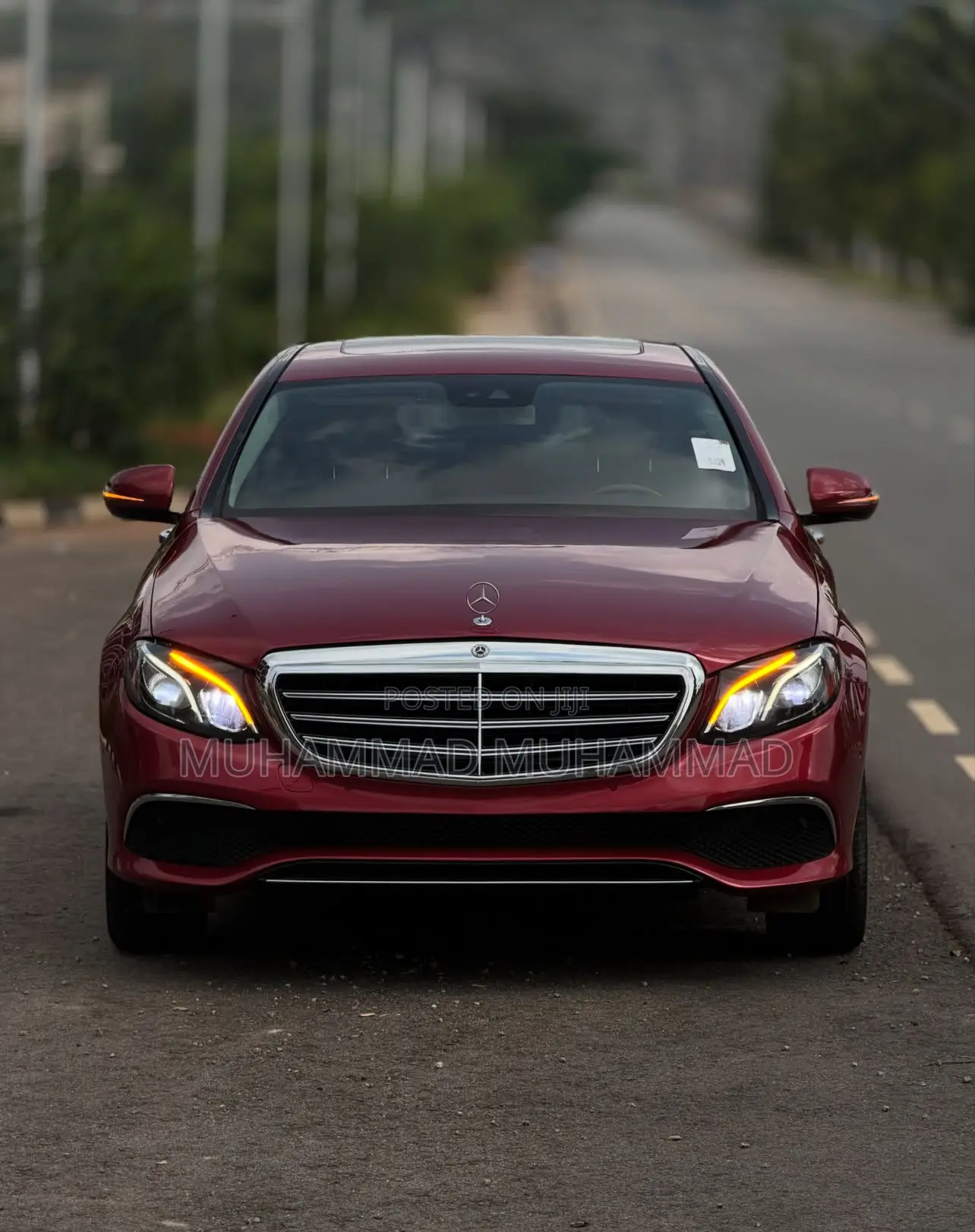 Mercedes-Benz E300 2018 Red