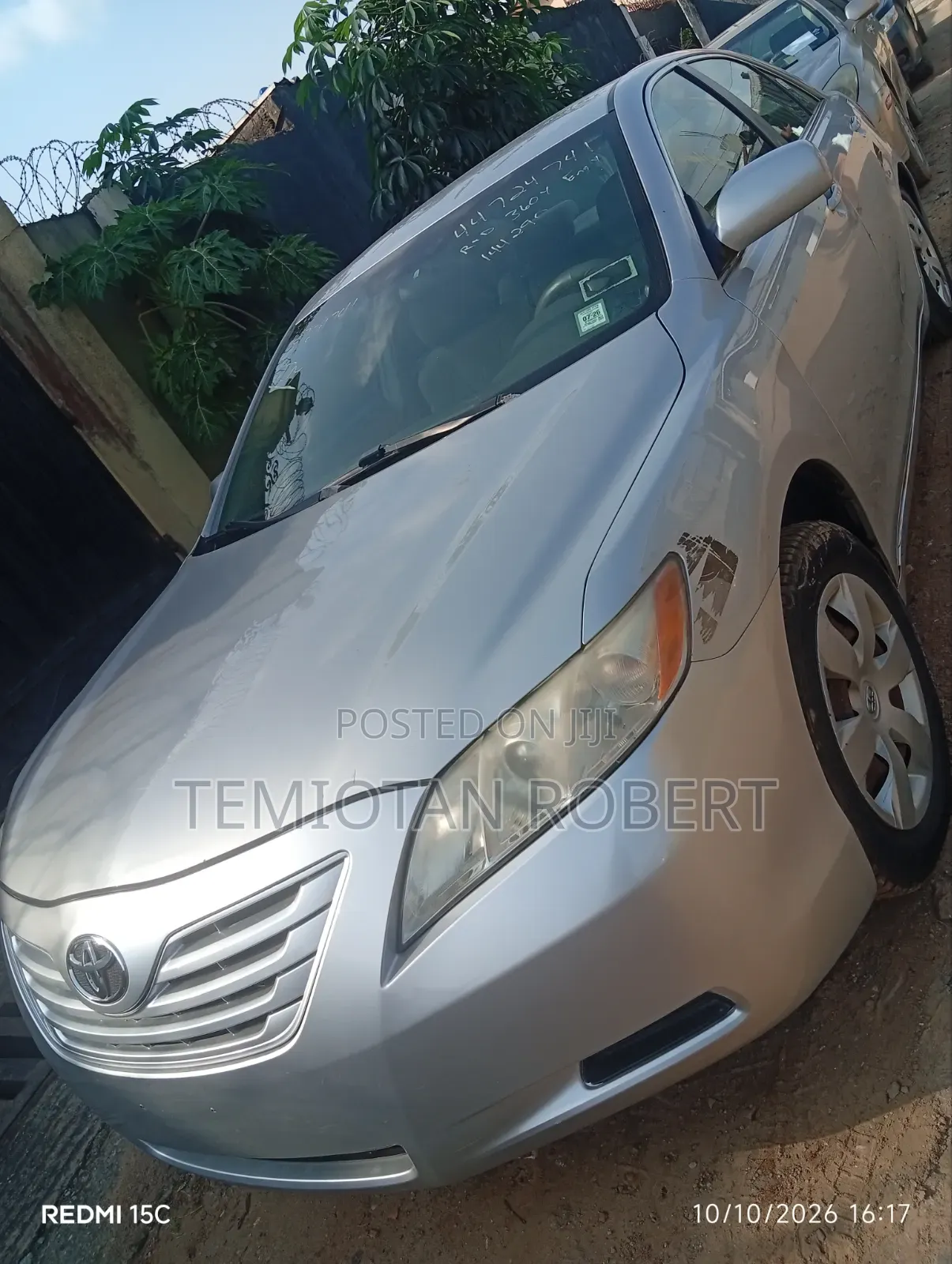 Toyota Camry LE 4dr Sedan (2.4L 4cyl 5A) 2007 Silver