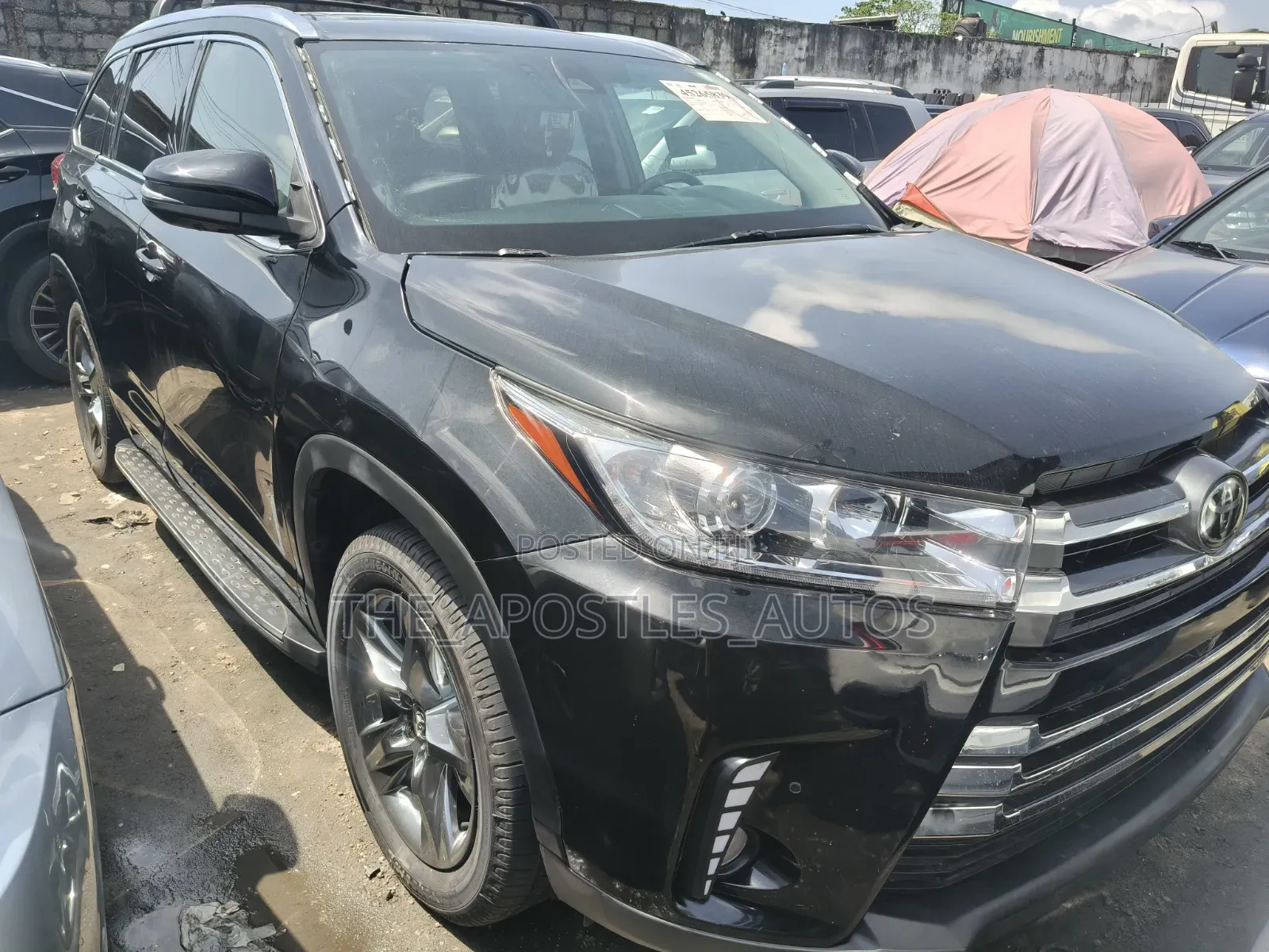 Toyota Highlander Limited Platinum 2019 Black