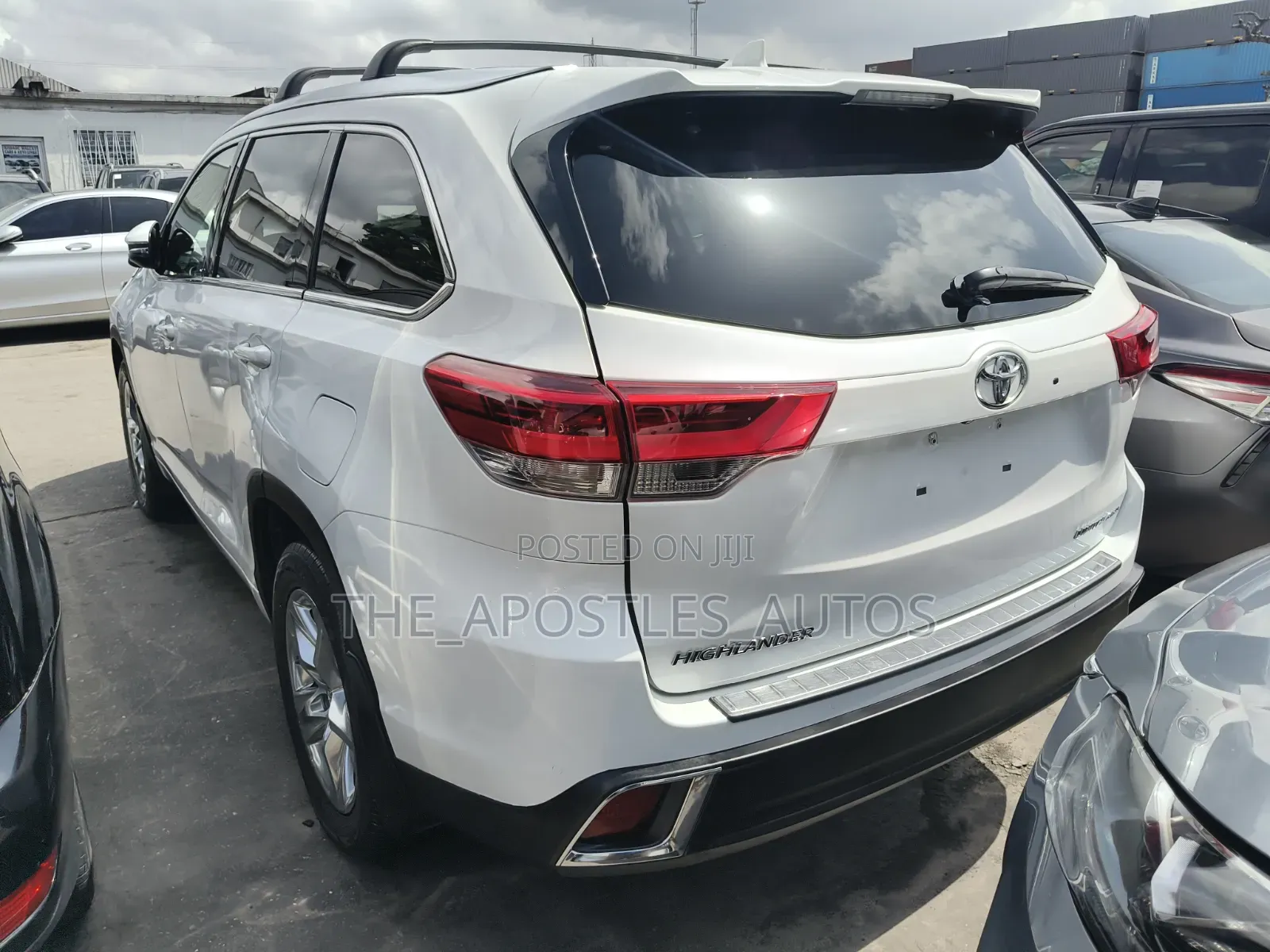 Toyota Highlander Limited Platinum 2019 White