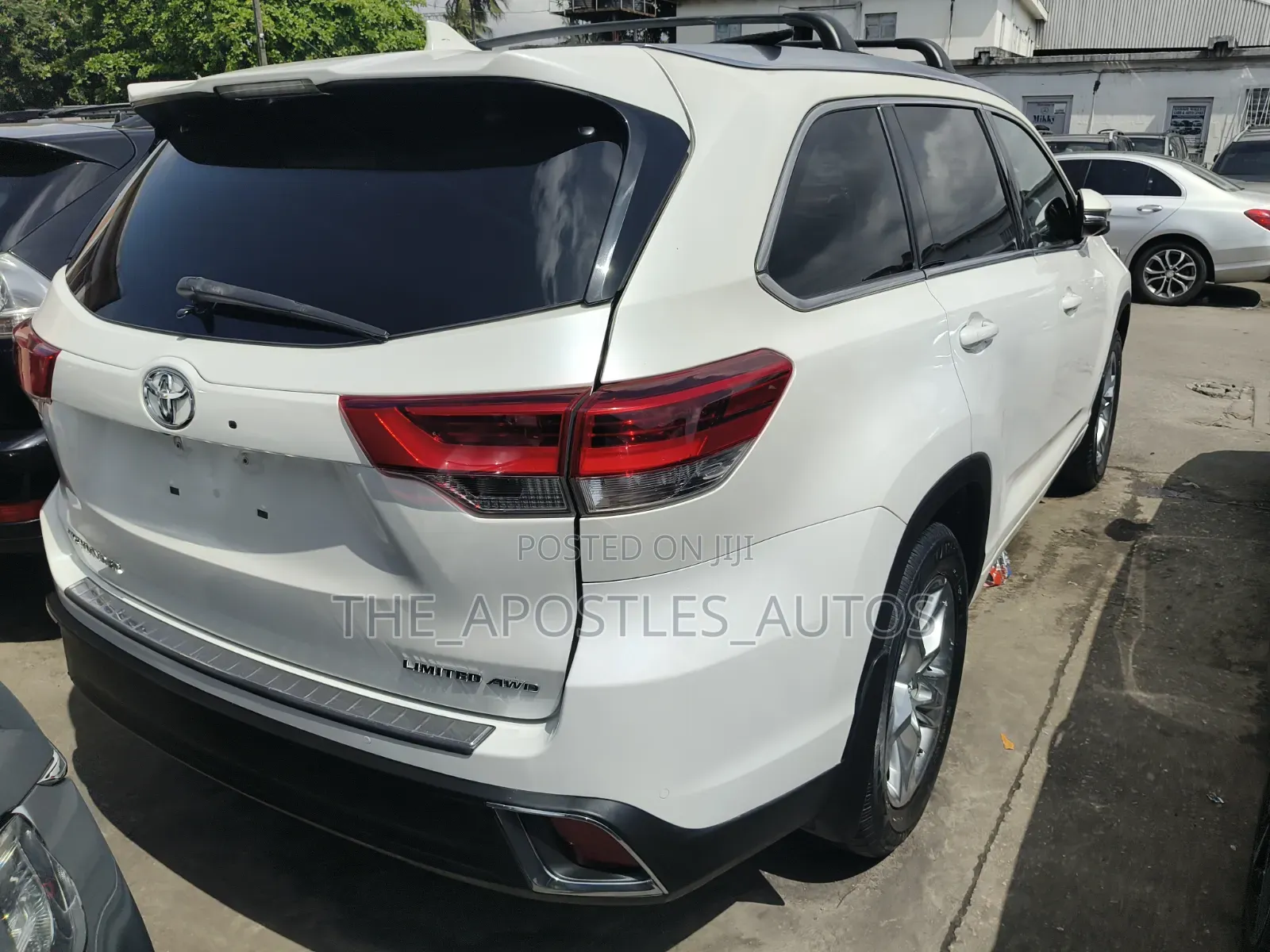 Toyota Highlander Limited Platinum 2019 White