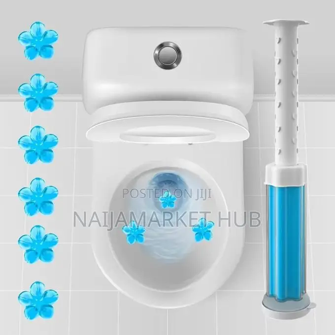 Toilet Gel Cleaner and Fragrance (2pcs)