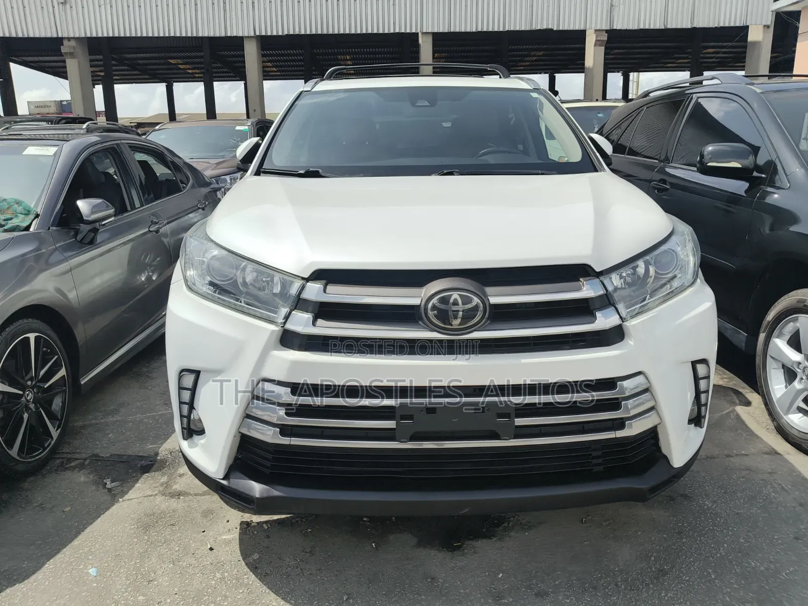 Toyota Highlander Limited Platinum 4x4 V6 (3.5L 6cyl 8A) 2018 White