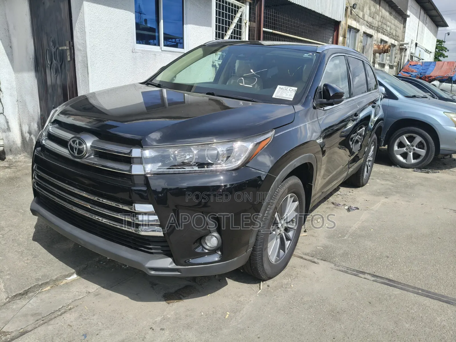 Toyota Highlander XLE 2019 Black