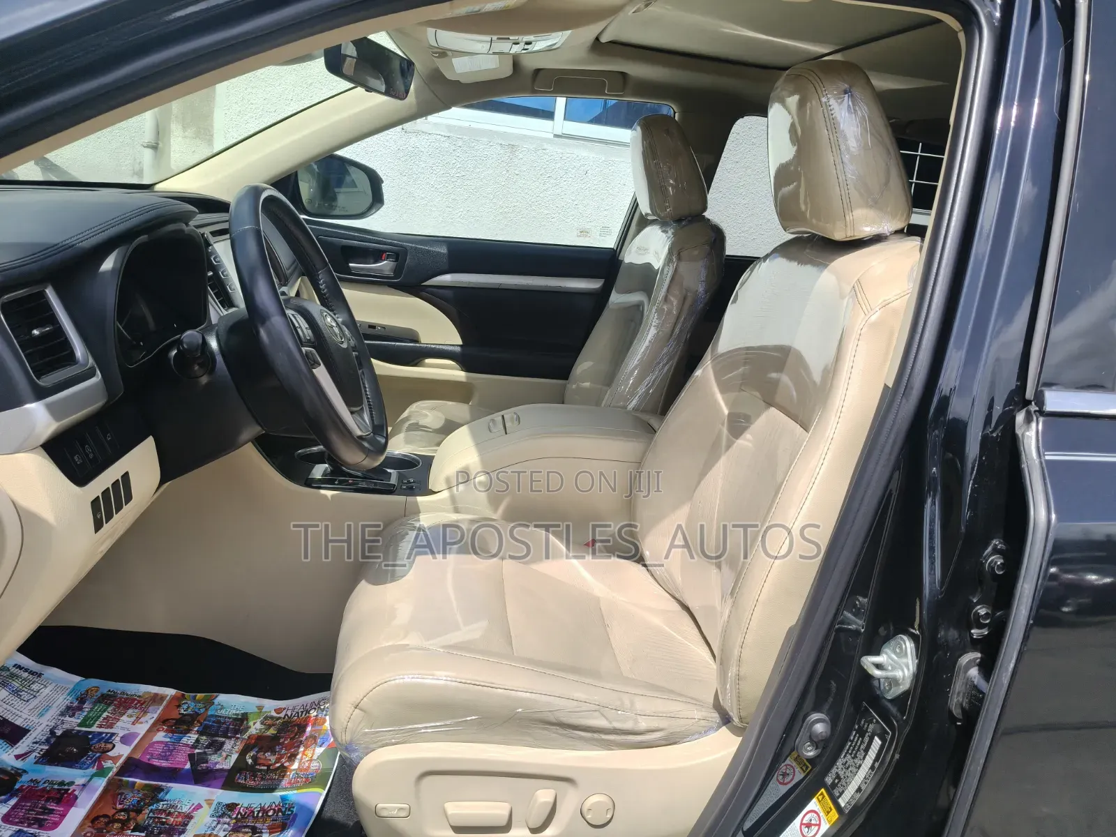 Toyota Highlander XLE 2019 Black