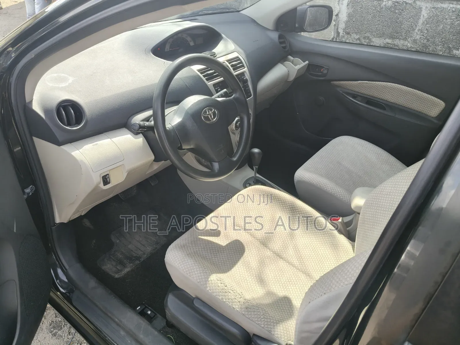 Toyota Yaris Sedan 2007 Black