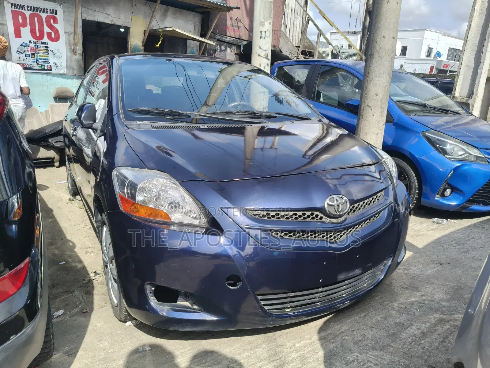 Toyota Yaris 1.5 Sedan 2008 Blue