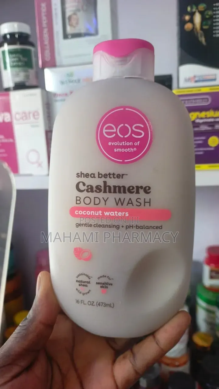 EOS Shea Better Cashmere Body Wash – Coconut Waters, 473 mL