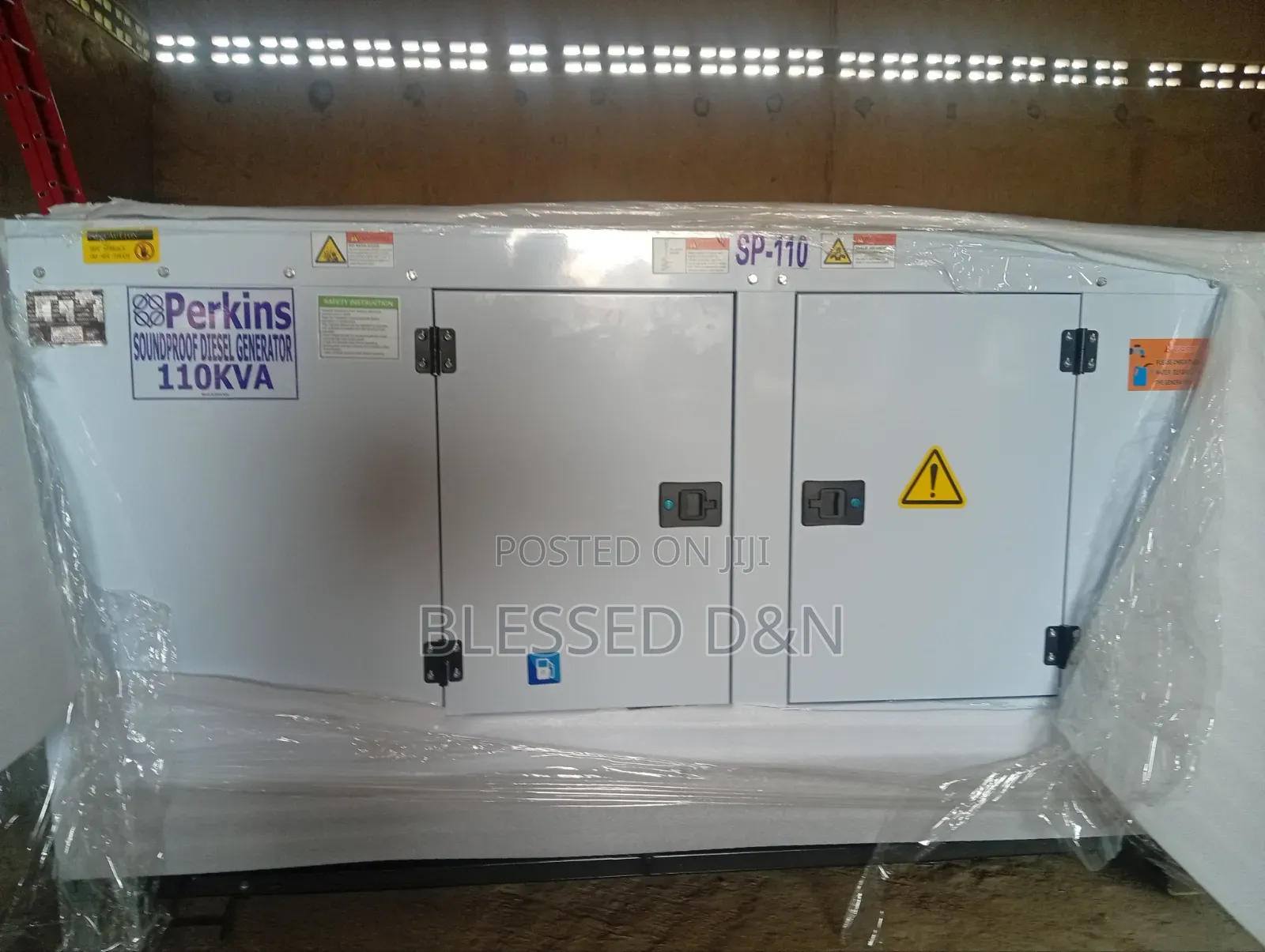 110kva Perkins Soundproof Diesel Generator