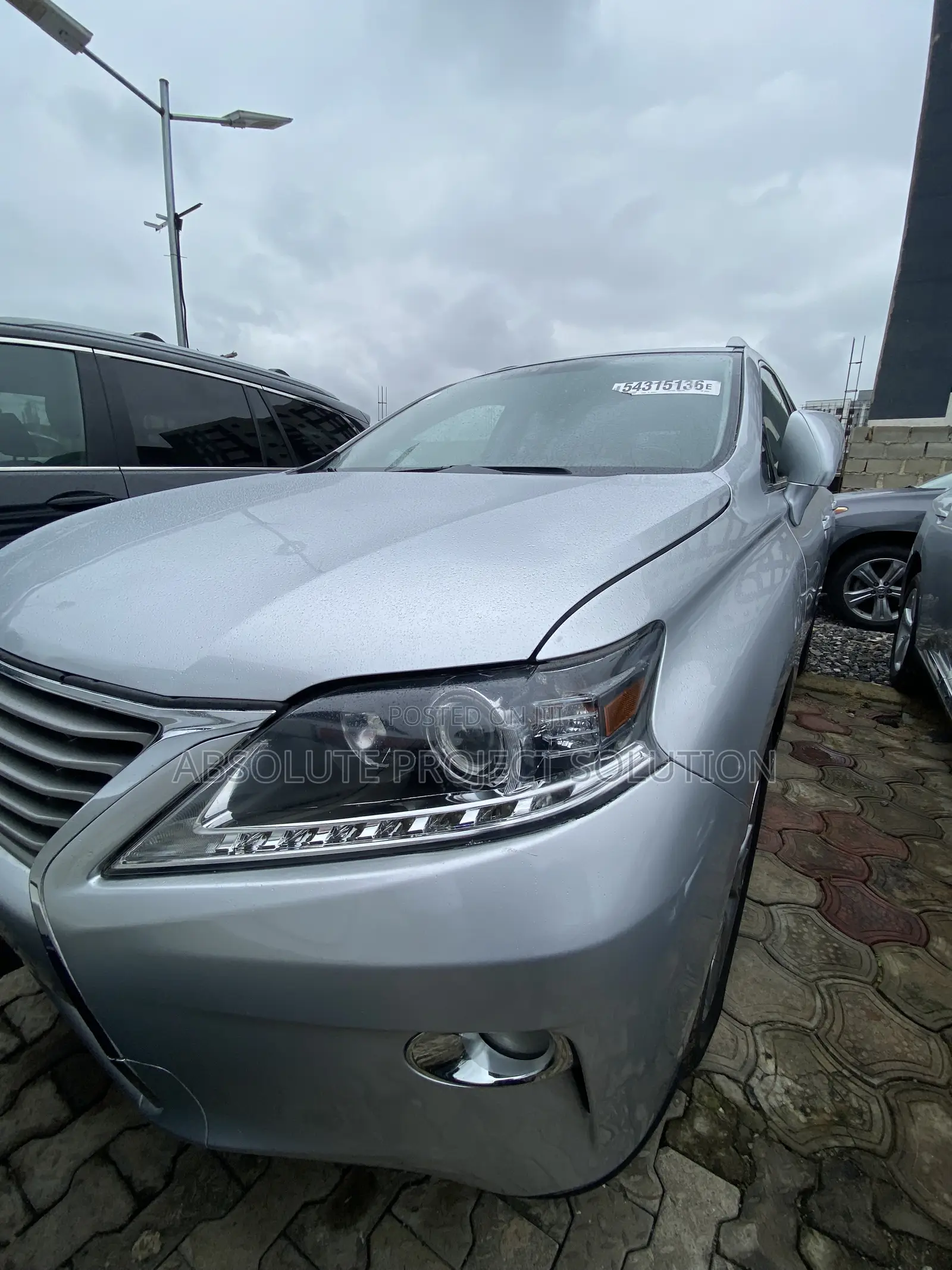 Lexus RX 350 AWD 2013 Silver