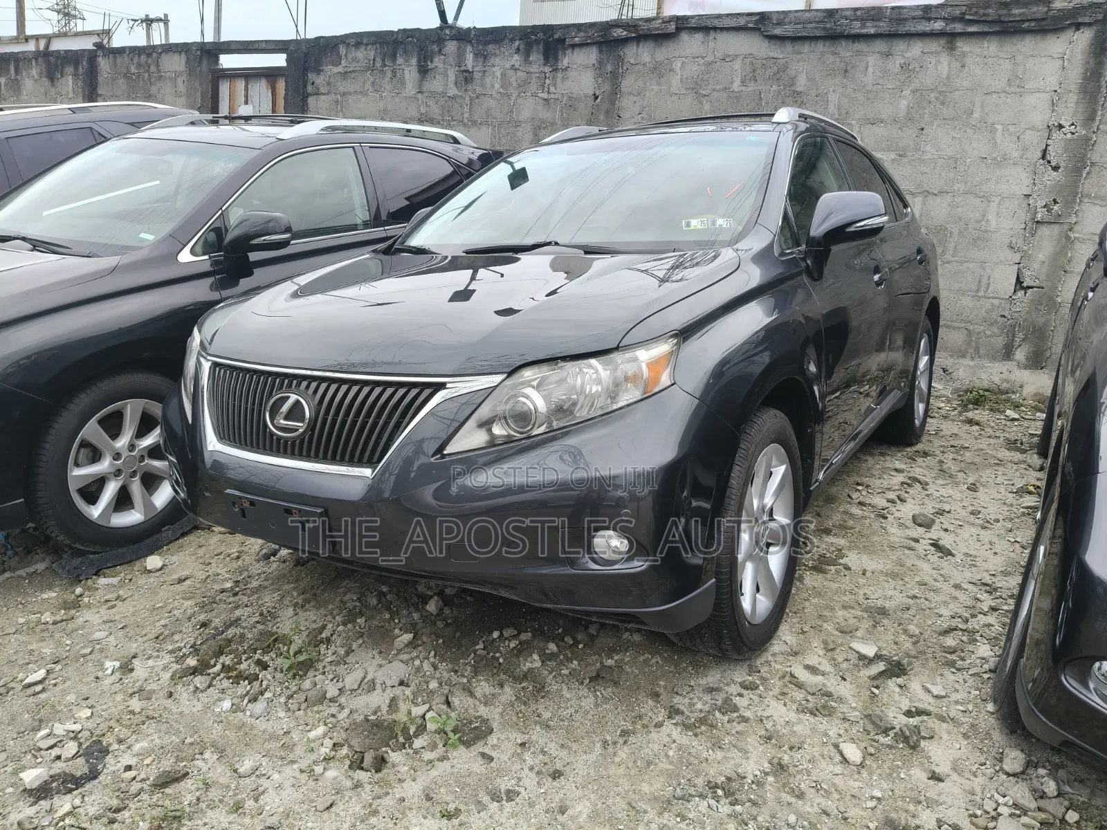 Lexus RX 350 FWD 2012 Black