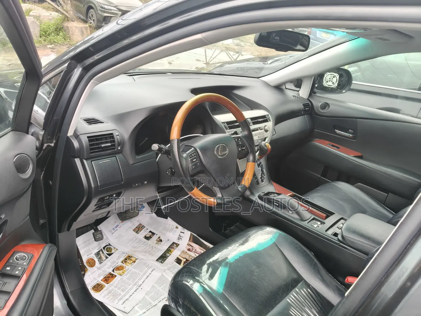 Lexus RX 350 FWD 2012 Black