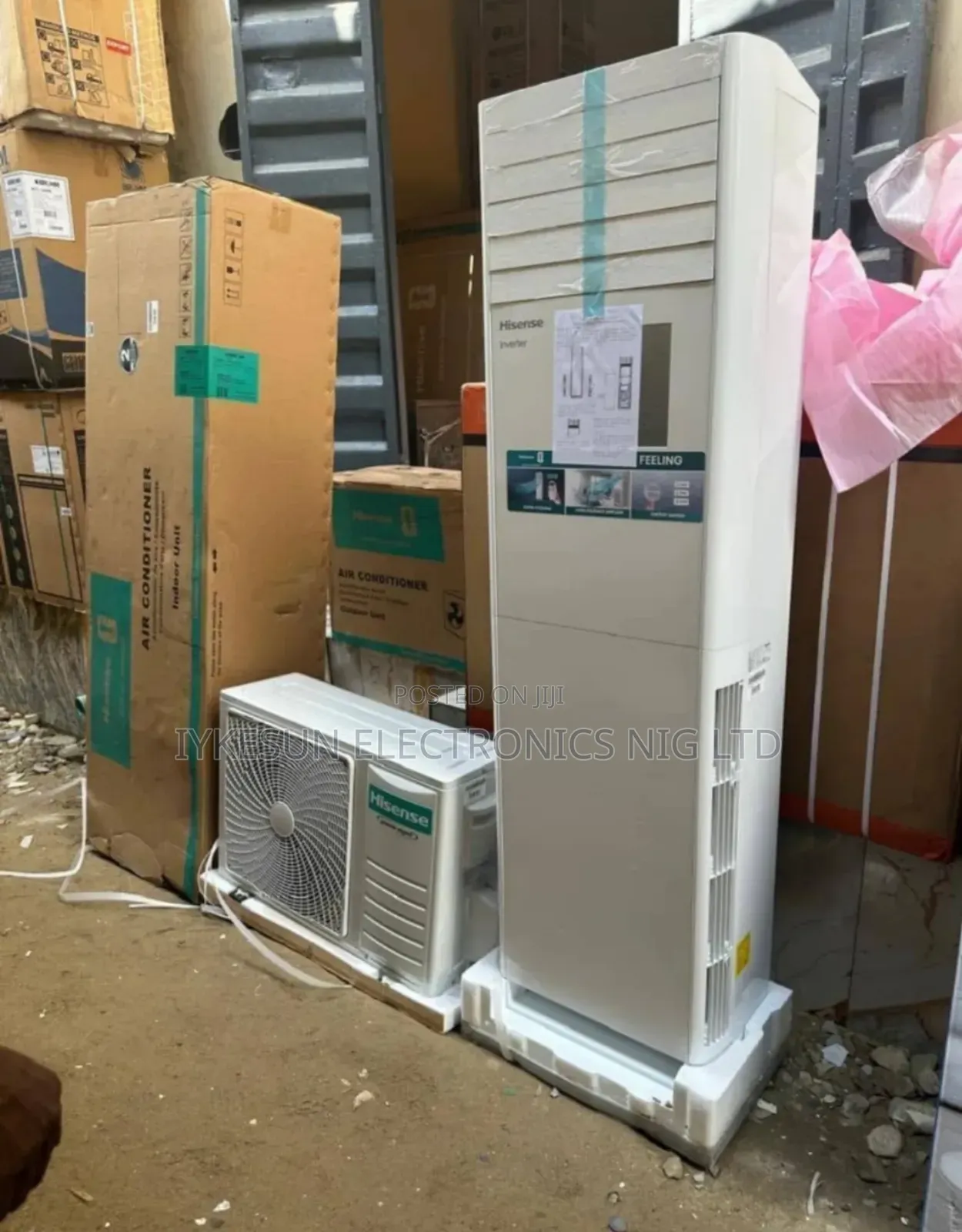 Original Hisense 2 HP Inverter Floor Standing Air Conditioner Copper