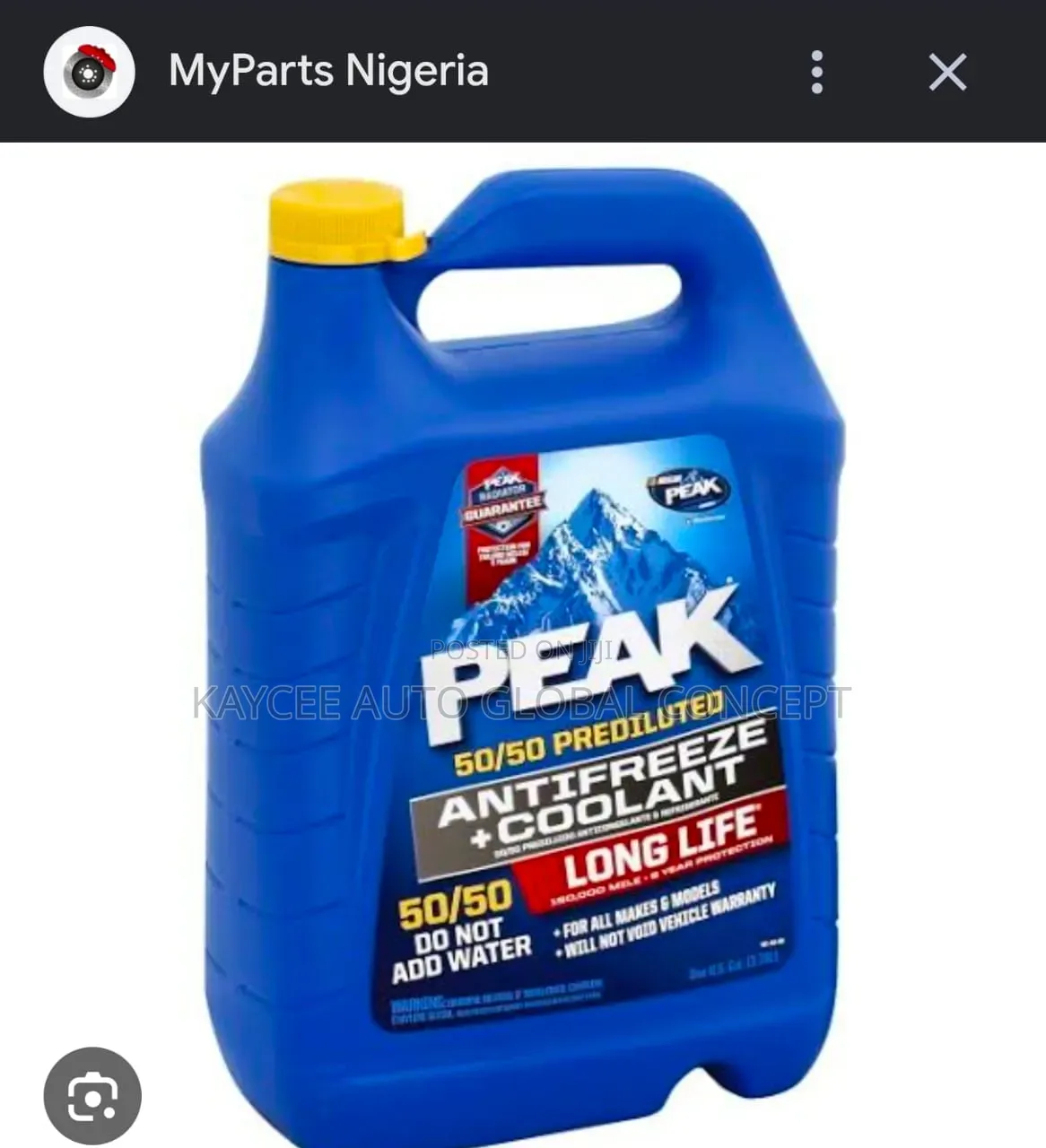 Original Coolant for All Honda and Acura Cars and Suvs