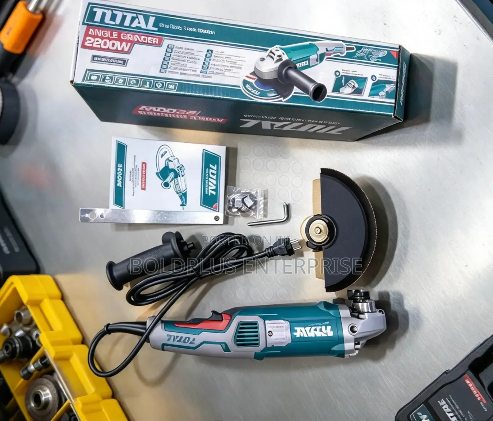 2200 Watts 9 Inches Angle Grinder Machine