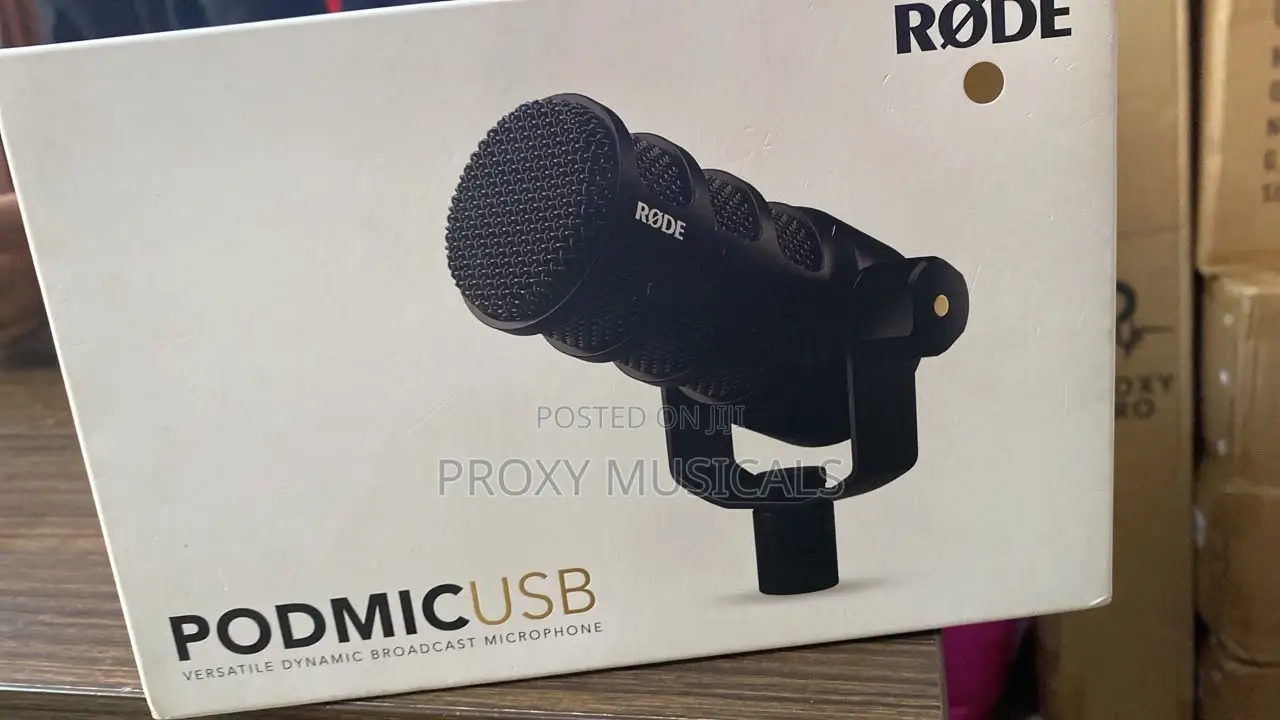 Original Rode Podmic USB Broadcast-Quality Podcast Microphone
