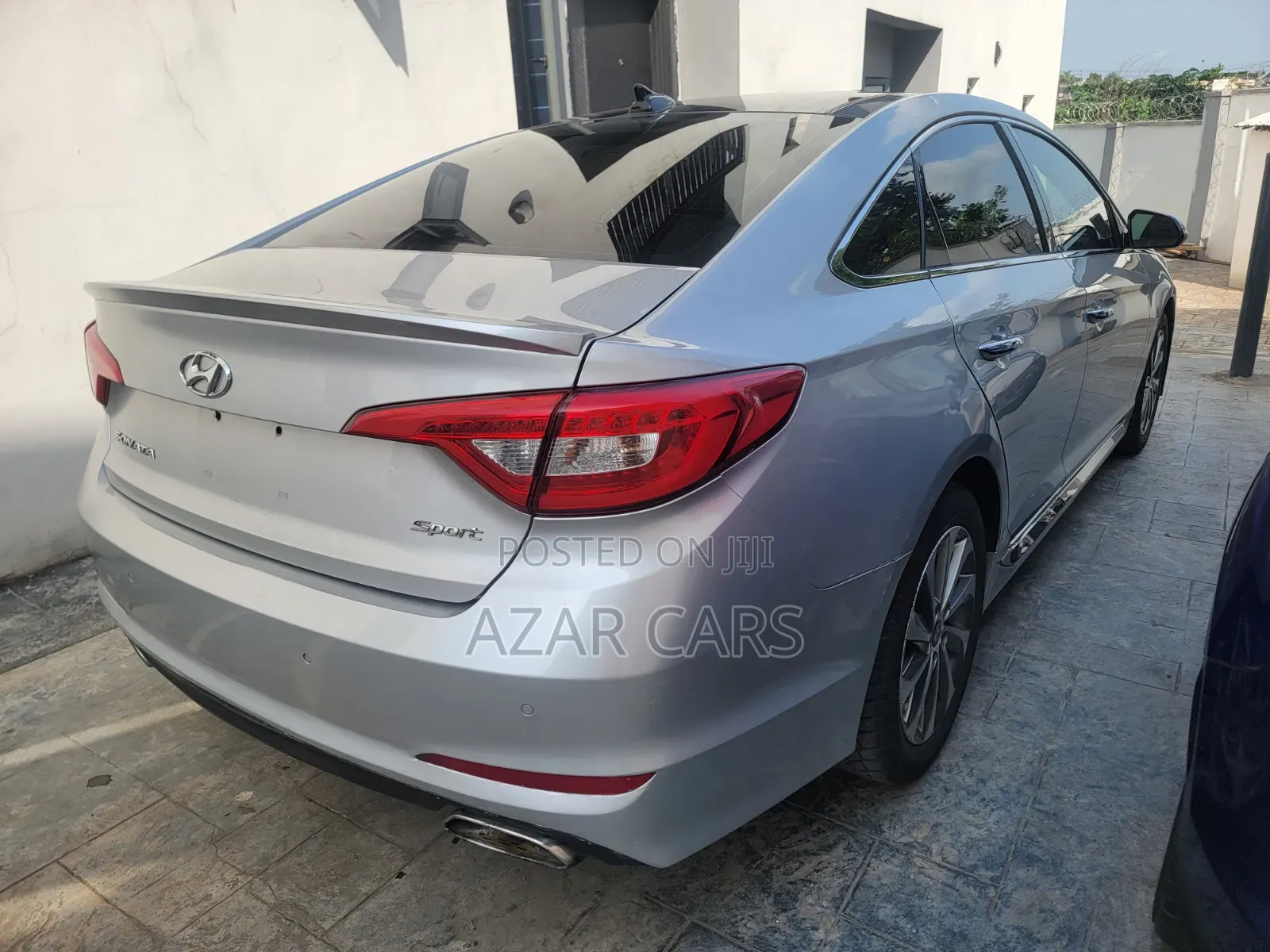 Hyundai Sonata Sport 4dr Sedan (2.4L 4cyl 6A) 2015 Silver