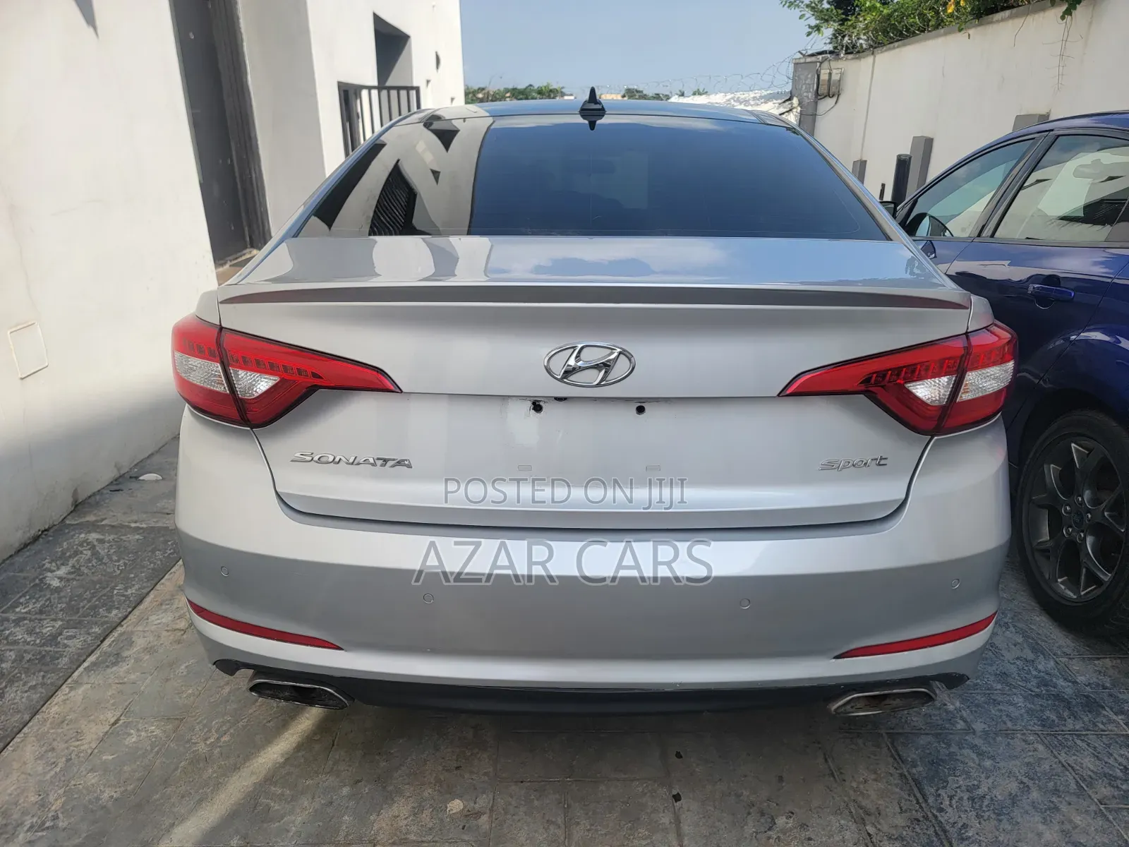 Hyundai Sonata Sport 4dr Sedan (2.4L 4cyl 6A) 2015 Silver