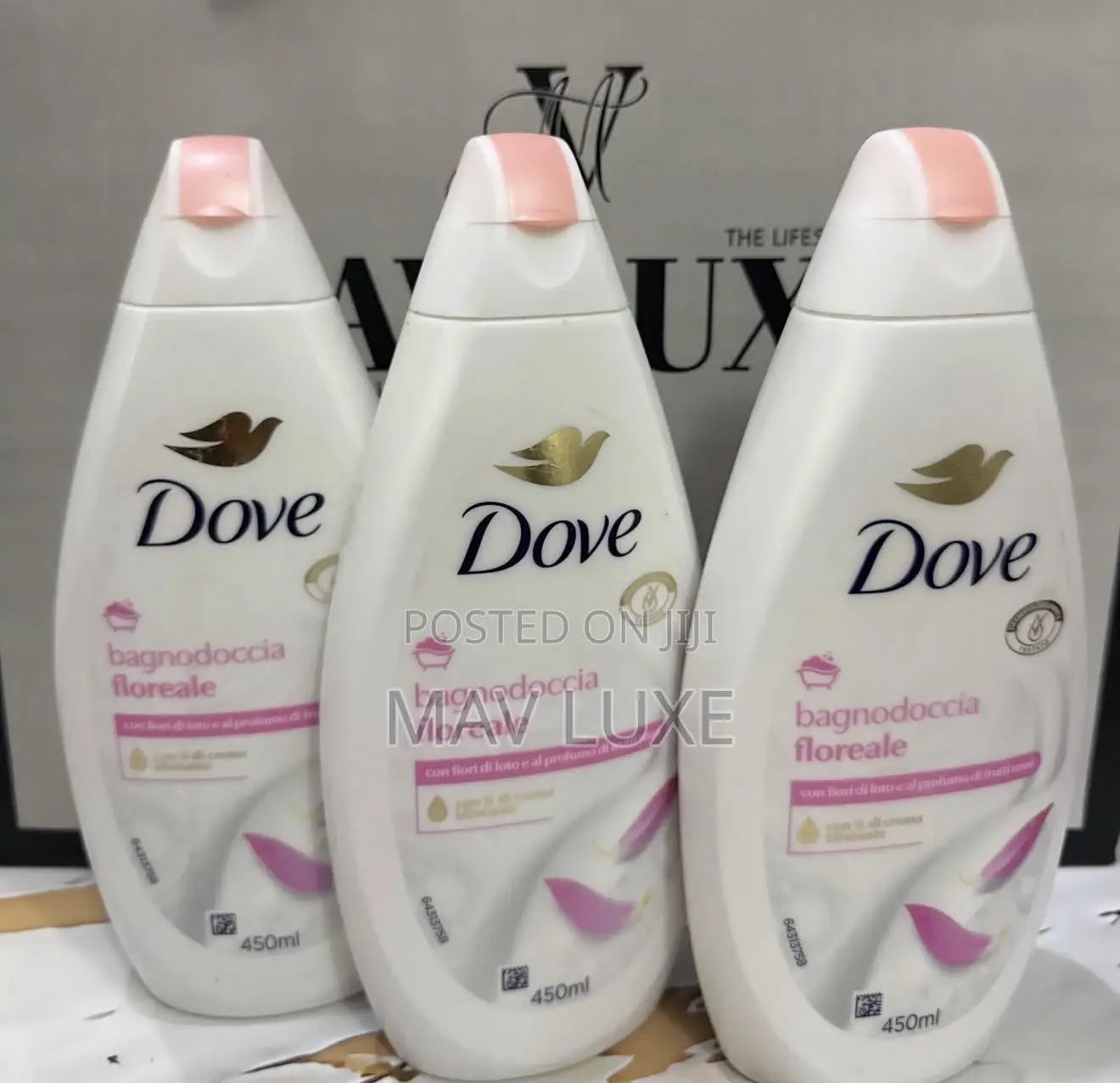 Dove Liquid Bath Soap Bagnodoccia Floreale