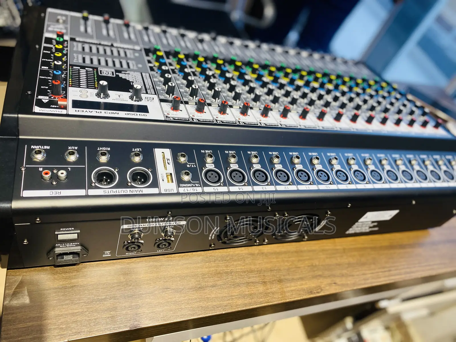 Yamaha 16 Channel Mixer With Effect, Eq, USB and Phantom Power