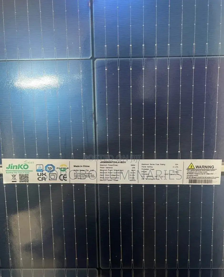 Jinko Solar Panel Bifacial 650w